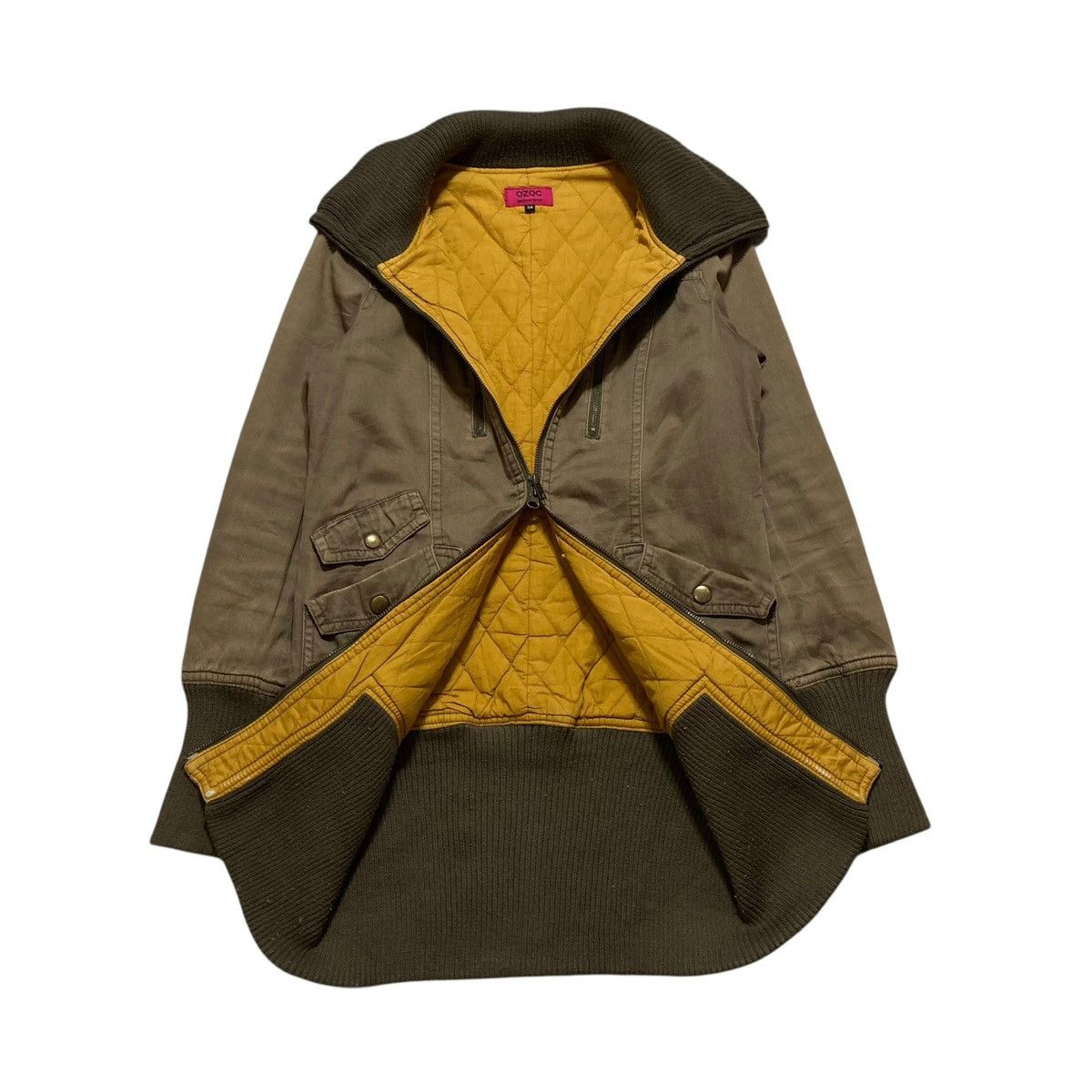 Le Grande Bleu (L.G.B.) OZOC - Utility Faded Double Zipper Jacket Vkei Japanese Size US M / EU 48-50 / 2 - 3 Thumbnail