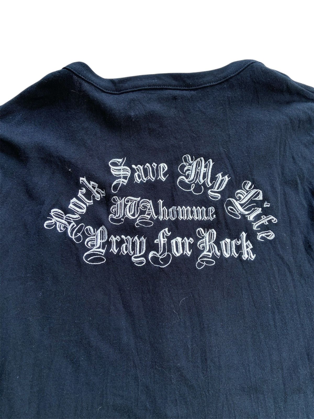 In The Attic 🇯🇵IN THE ATTIC ROCK SAVE MY LIVE KNITWEAR Size US M / EU 48-50 / 2 - 11 Thumbnail