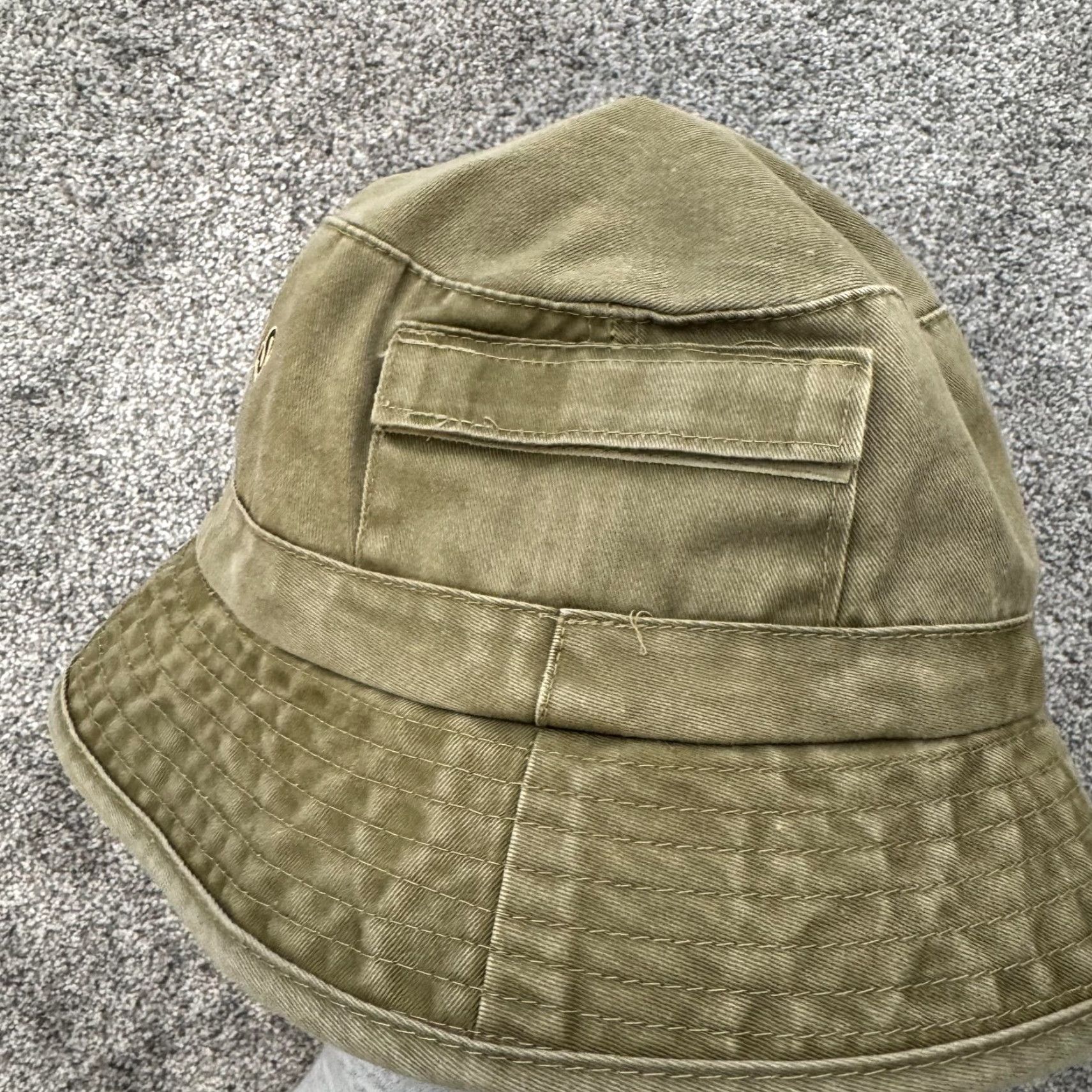 Vintage Barbados West Indies Bucket Hat Mens Travel Souvenir Pockets Floral Tropical Be Size ONE SIZE - 3 Thumbnail