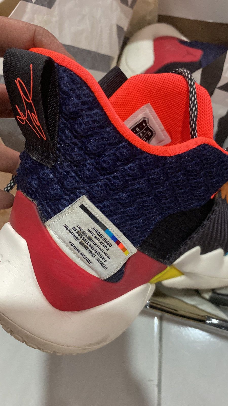 Nike Jordan Why Not Zero 02 Size US 7.5 / EU 40-41 - 6 Thumbnail