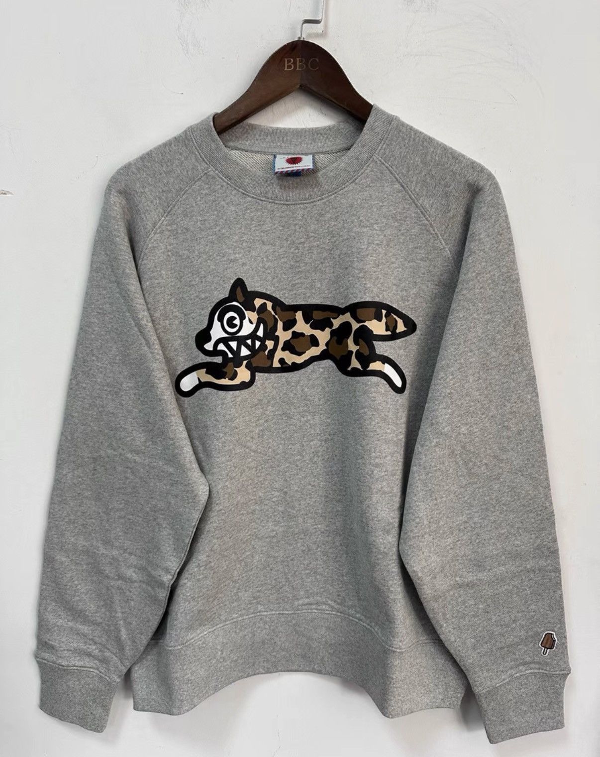 Billionaire Boys Club Billionaire Boys Club Leopard Print Flying Dog Sweatshirt Size US S / EU 44-46 / 1 - 4 Thumbnail