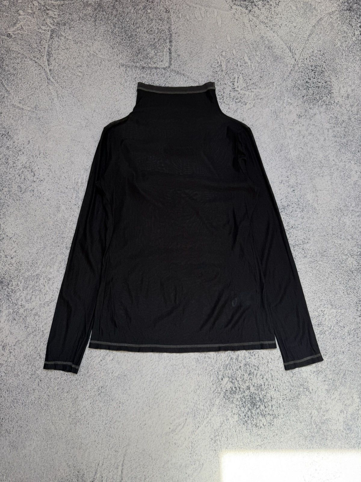Jean Paul Gaultier Vintage Beate Heymann Mesh Longsleeve Style Y2k Size L / US 10 / IT 46 - 3 Thumbnail