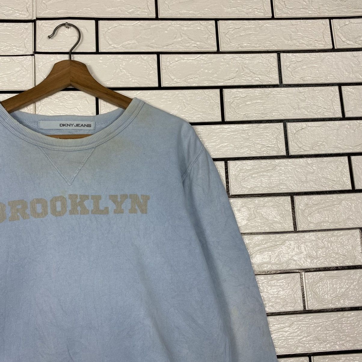 Japanese Brand Vintage Sweatshirt Dkny Striped Design Size US M / EU 48-50 / 2 - 7 Thumbnail