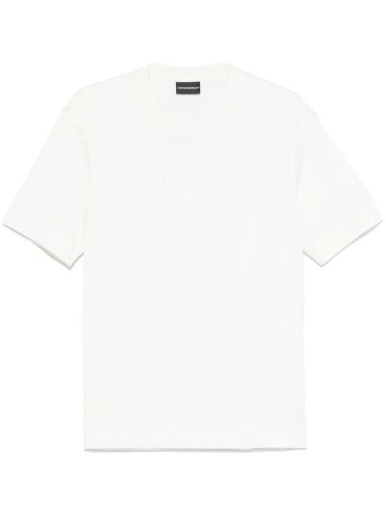 Tシャツ・カットソー EMPORIO ARMANI Men T Shirts EM000780AF12926U0003 WHITE Emporio Armani Men's White Short sleeve T-Shirt , Size M*L