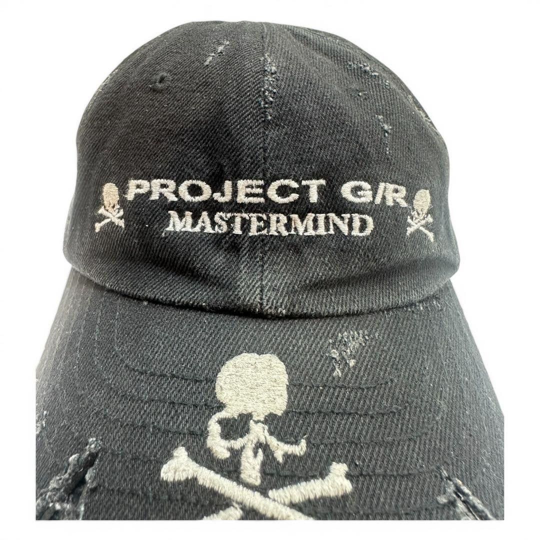 Mastermind Japan PROJECT G/R × MASTERMIND WASHED CRUSHED CAP Size ONE SIZE - 7 Thumbnail