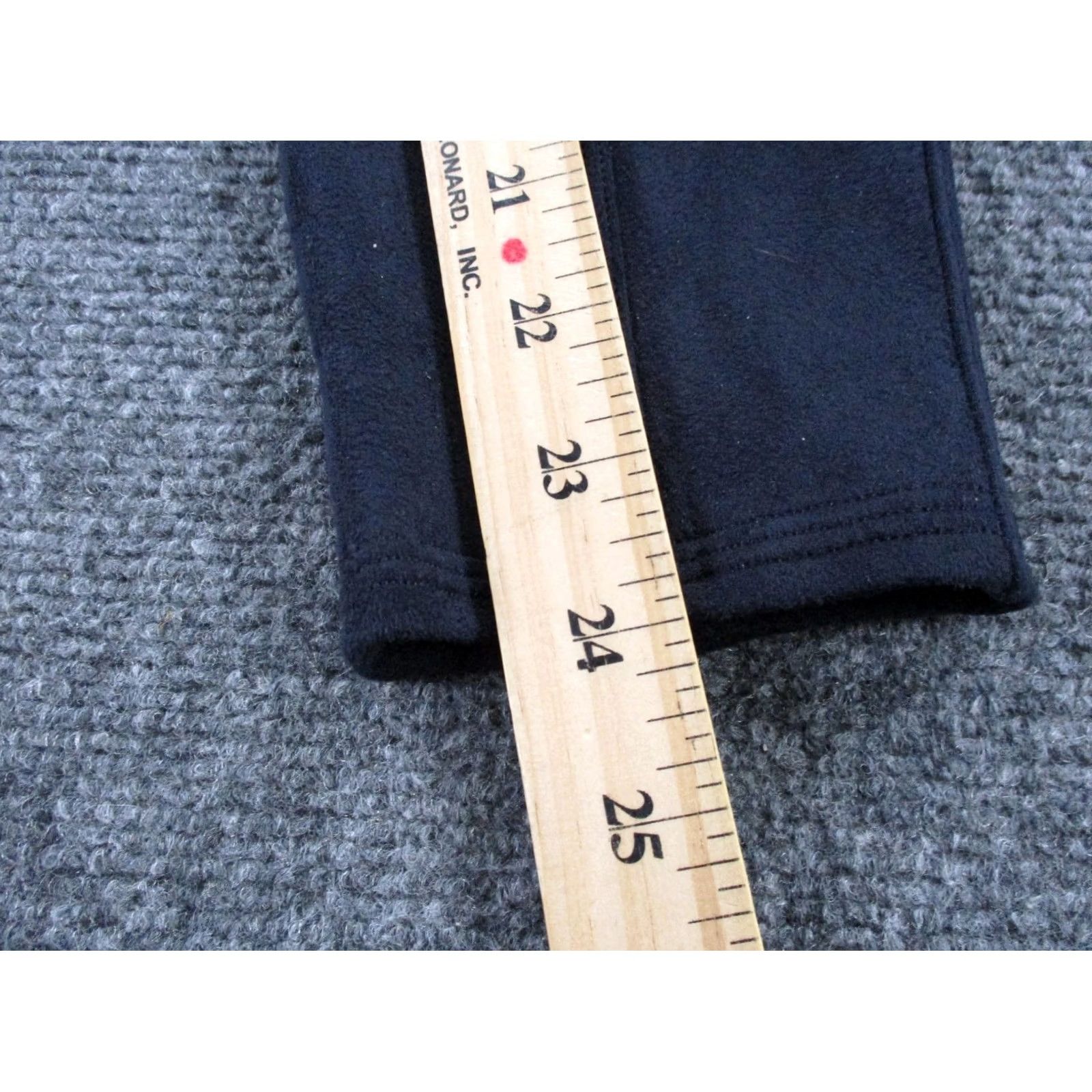 Spanx Spanx Leggings Womens M Petite Navy Blue Faux Suede Athletic Stretch Active NEW Size 32" / US 10 / IT 46 - 4 Thumbnail