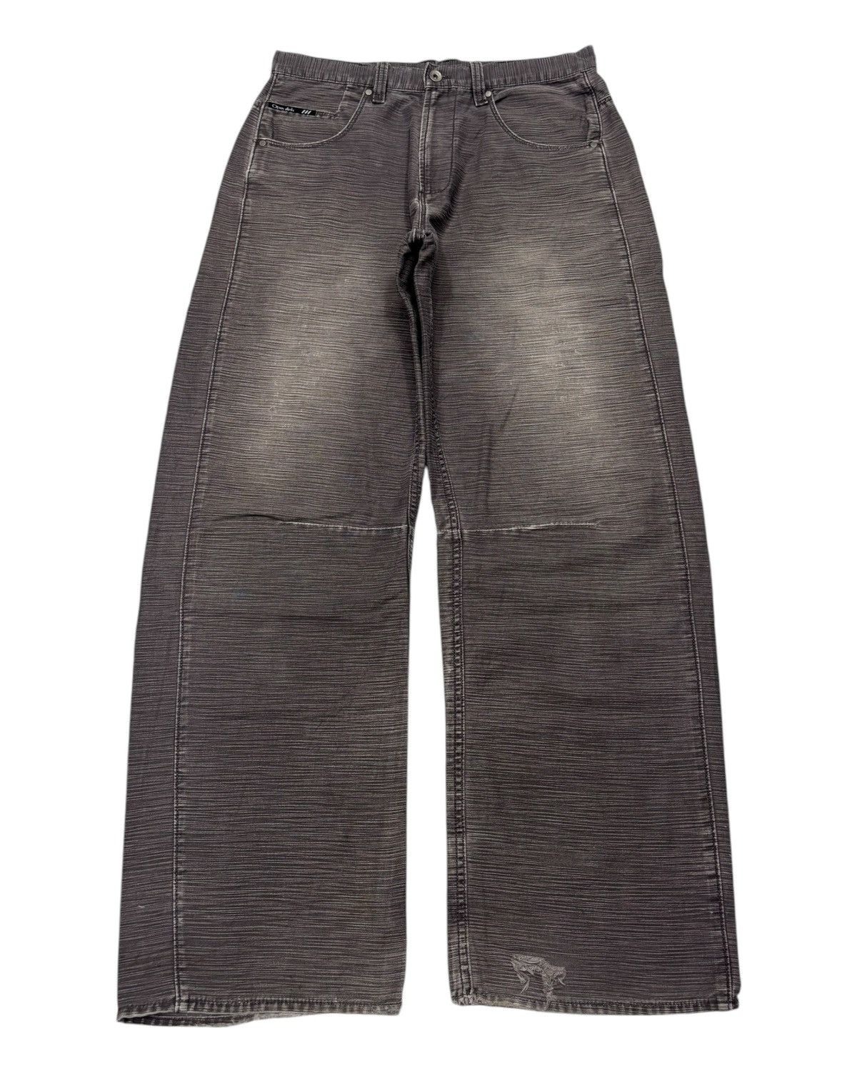 Issey Miyake × Yohji Yamamoto VINTAGE BAGGY JEANS JNCO JUNYA WATANABE LGB STYLE OPEN DICH Size US 33 - 1 Thumbnail