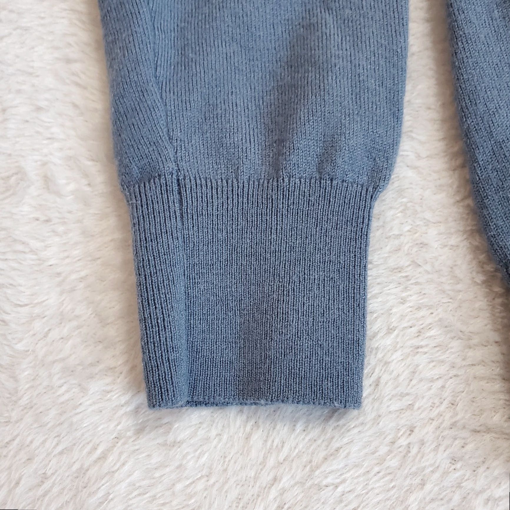 Reiss Reiss Sweater Women S Blue Amelia Embroidered Floral Wool Blend Pullover Jumper Size S / US 4 / IT 40 - 5 Thumbnail