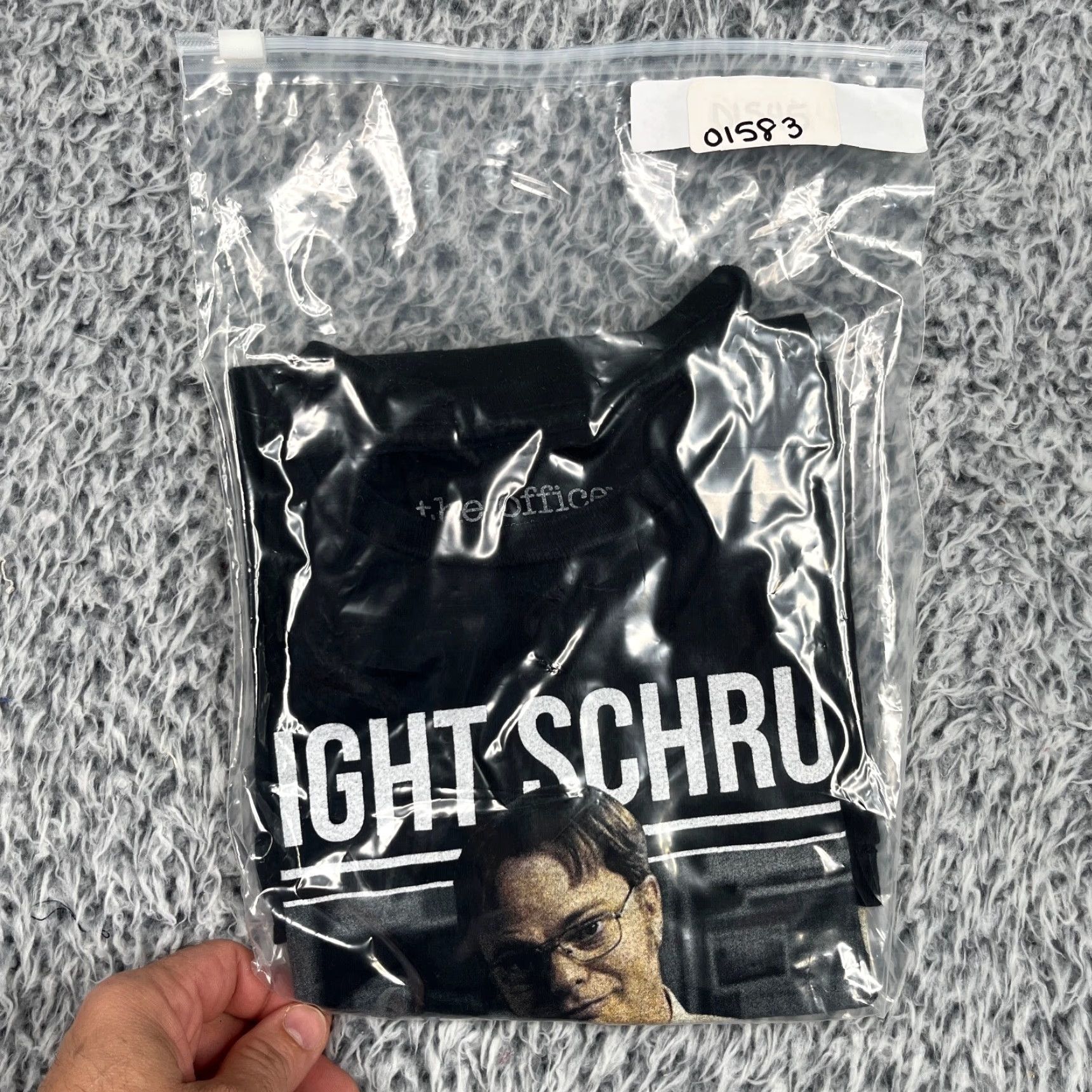 Vintage The Office Shirt Womens Small Black DWIGHT SCHRUTE TV Show Fanwear Tee Shirt Size S / US 4 / IT 40 - 8 Thumbnail