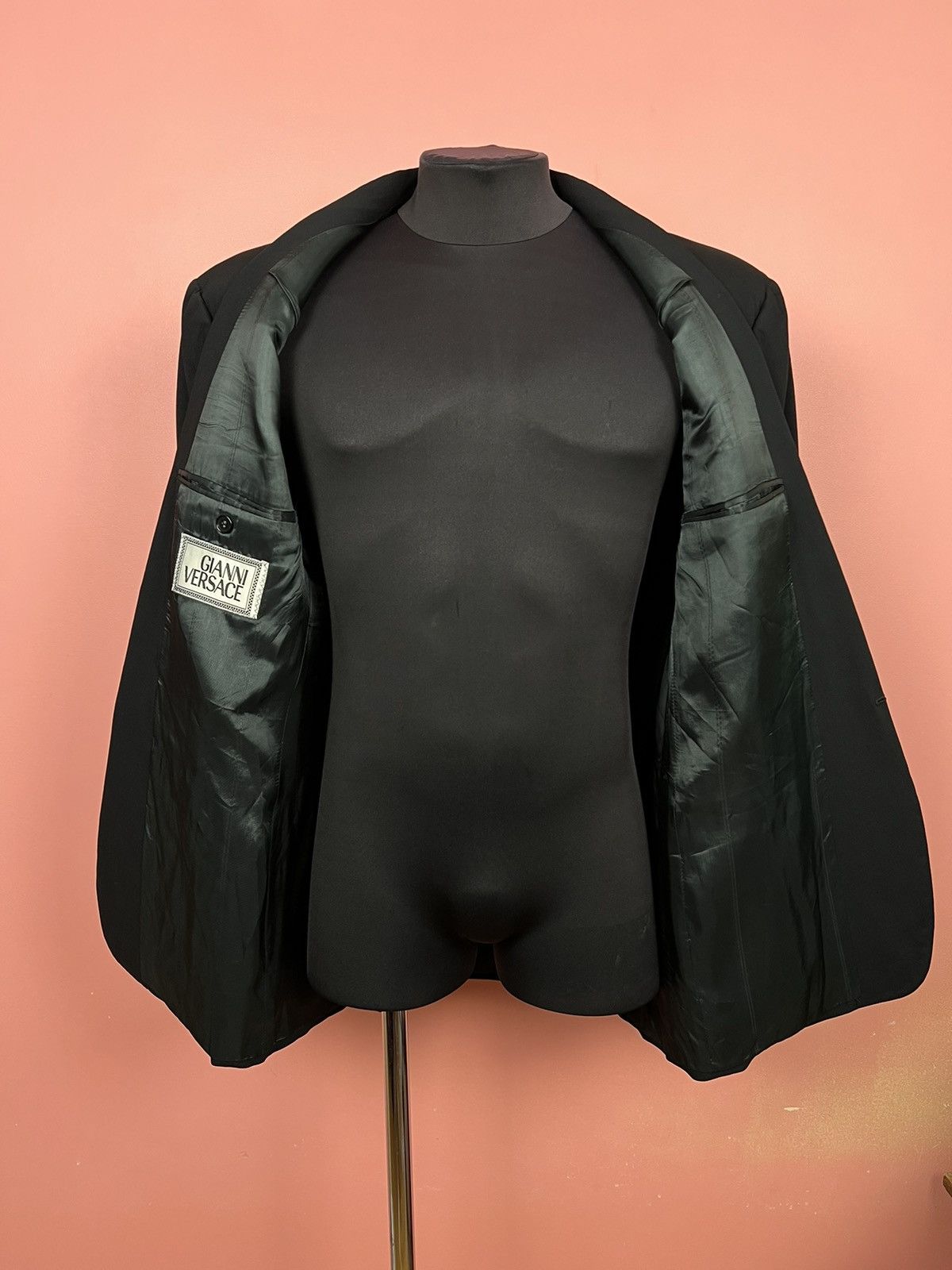 Versace Gianni Versace classic blazer luxury frack authentic Size 52R - 6 Thumbnail