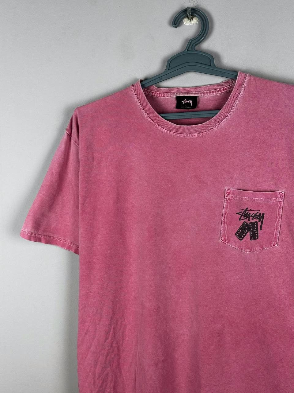 Stussy VINTAGE STUSSY Dominos Garment Dyed Pink Size US L / EU 52-54 / 3 - 4 Thumbnail