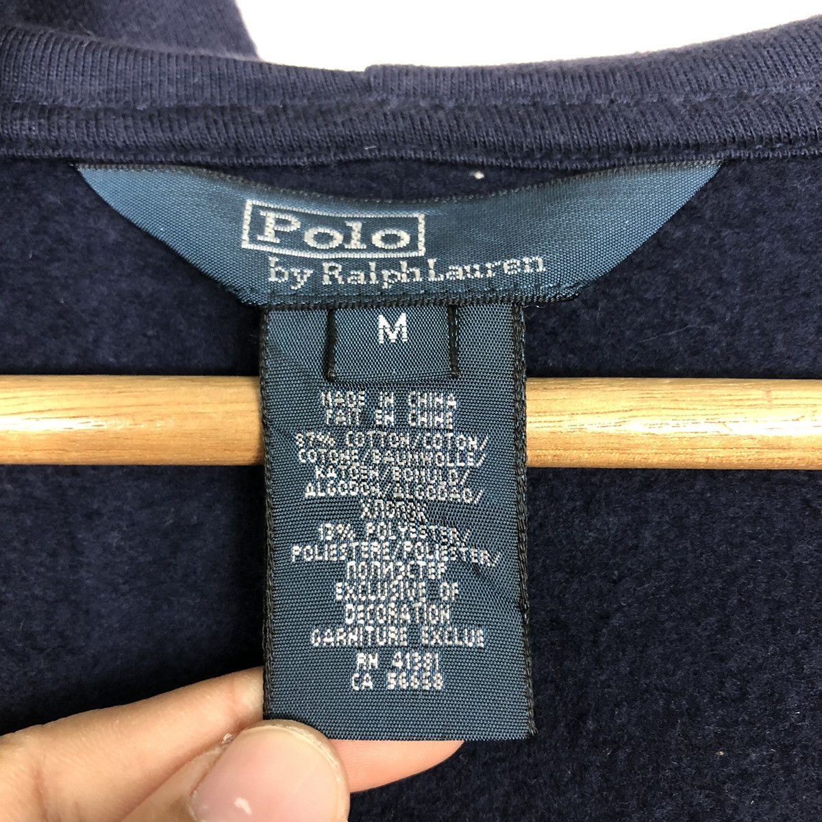 Polo Ralph Lauren 📌Vintage Cropped Zipper Jacket Polo Ralph Lauren Size US M / EU 48-50 / 2 - 20 Thumbnail