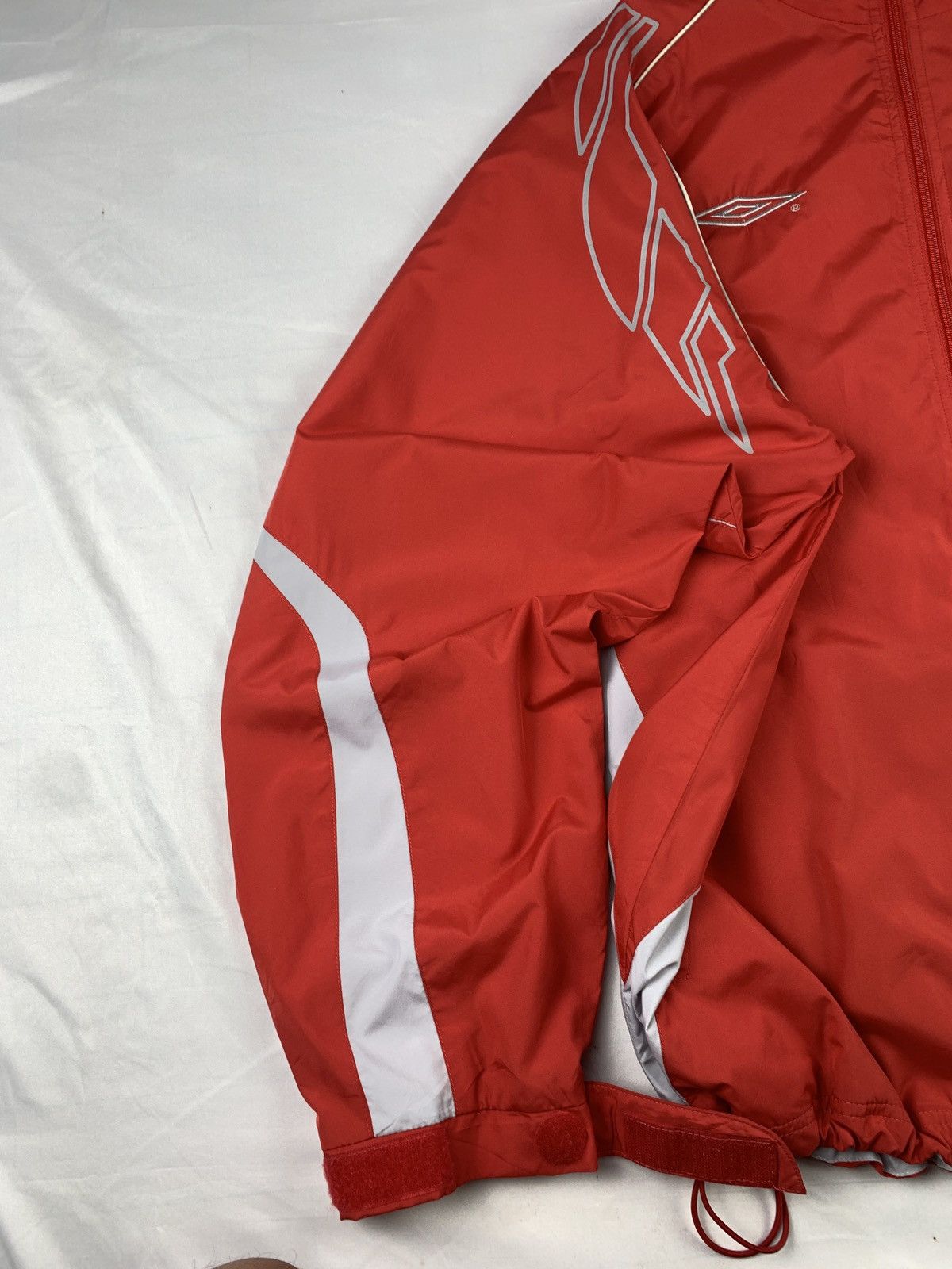 Slam Jam × Umbro 2000s Umbro England Red Training Embroidered Logo Jacket Size US XL / EU 56 / 4 - 5 Thumbnail