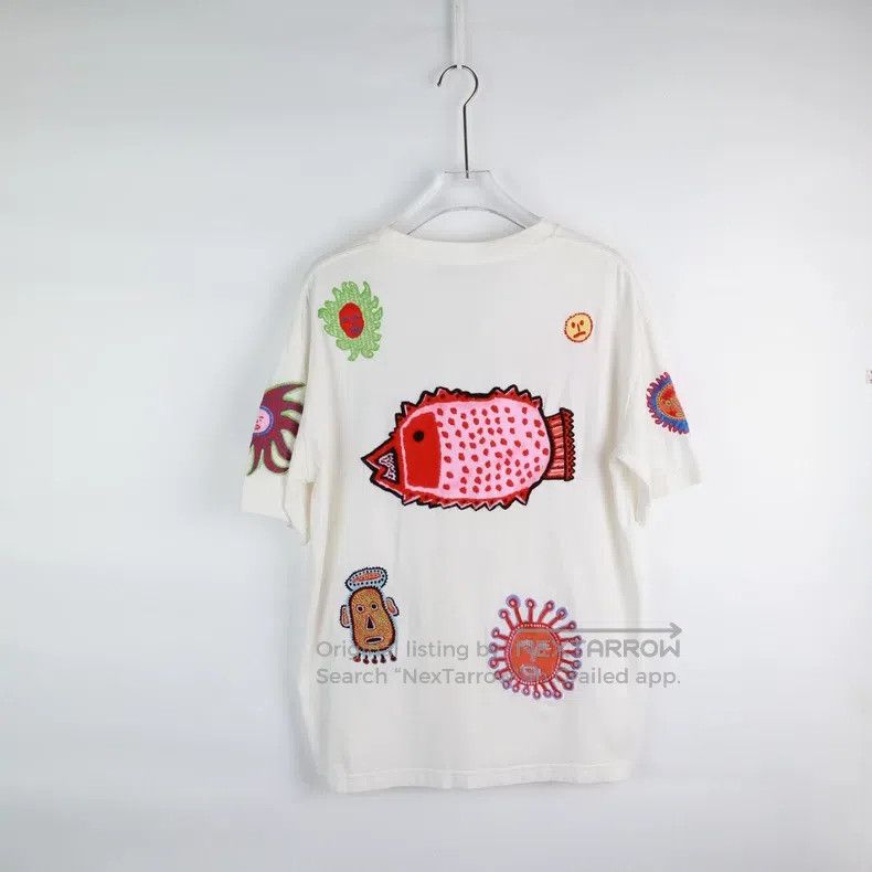 Louis Vuitton Louis Vuitton SS23 Cartoon Face Embroidered Crew Neck Pull Size US M / EU 48-50 / 2 - 2 Thumbnail
