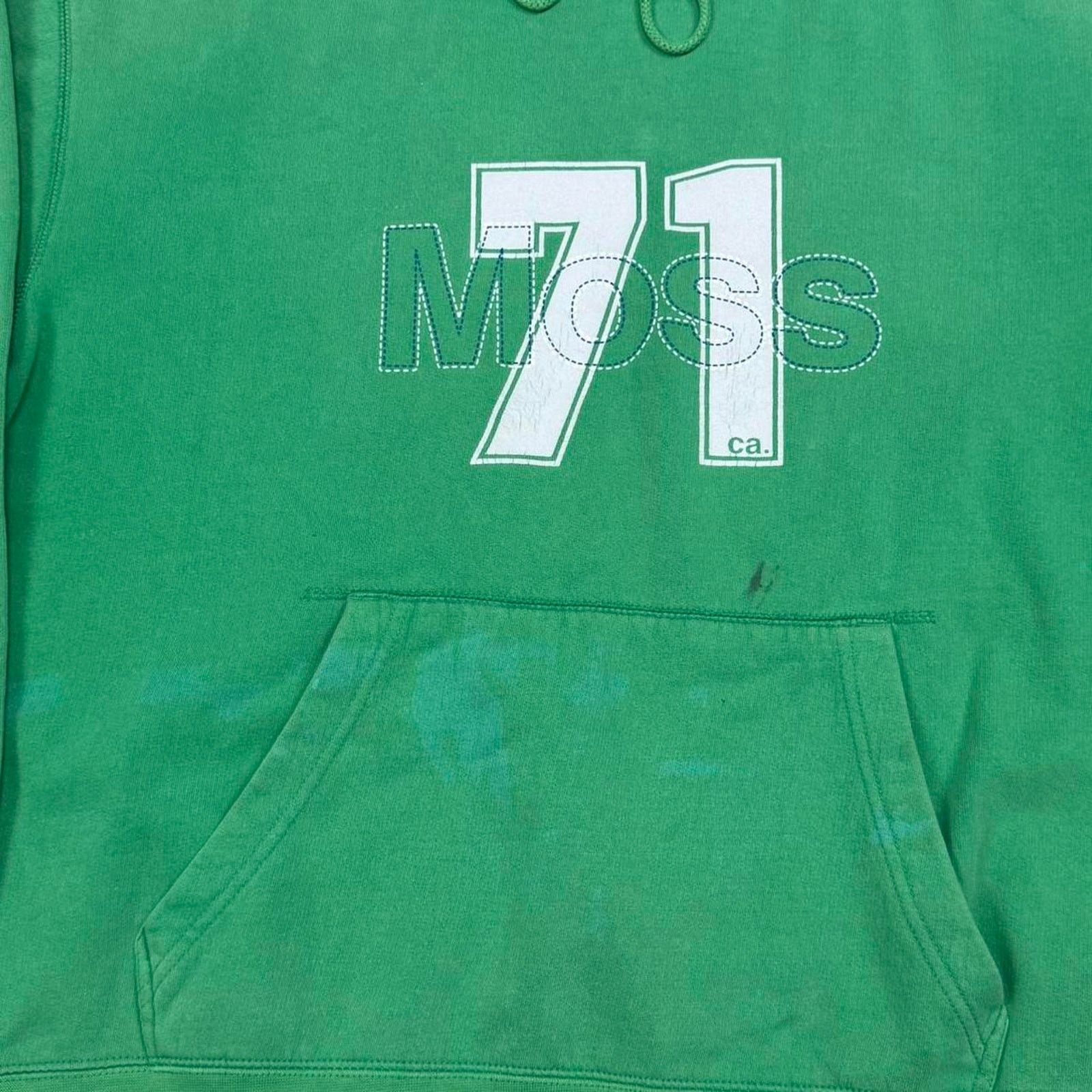Mossimo × Vintage VINTAGE 90S Y2K THRASHED MOSSIMO MOSS 71 HOODIE: Size US L / EU 52-54 / 3 - 2 Thumbnail