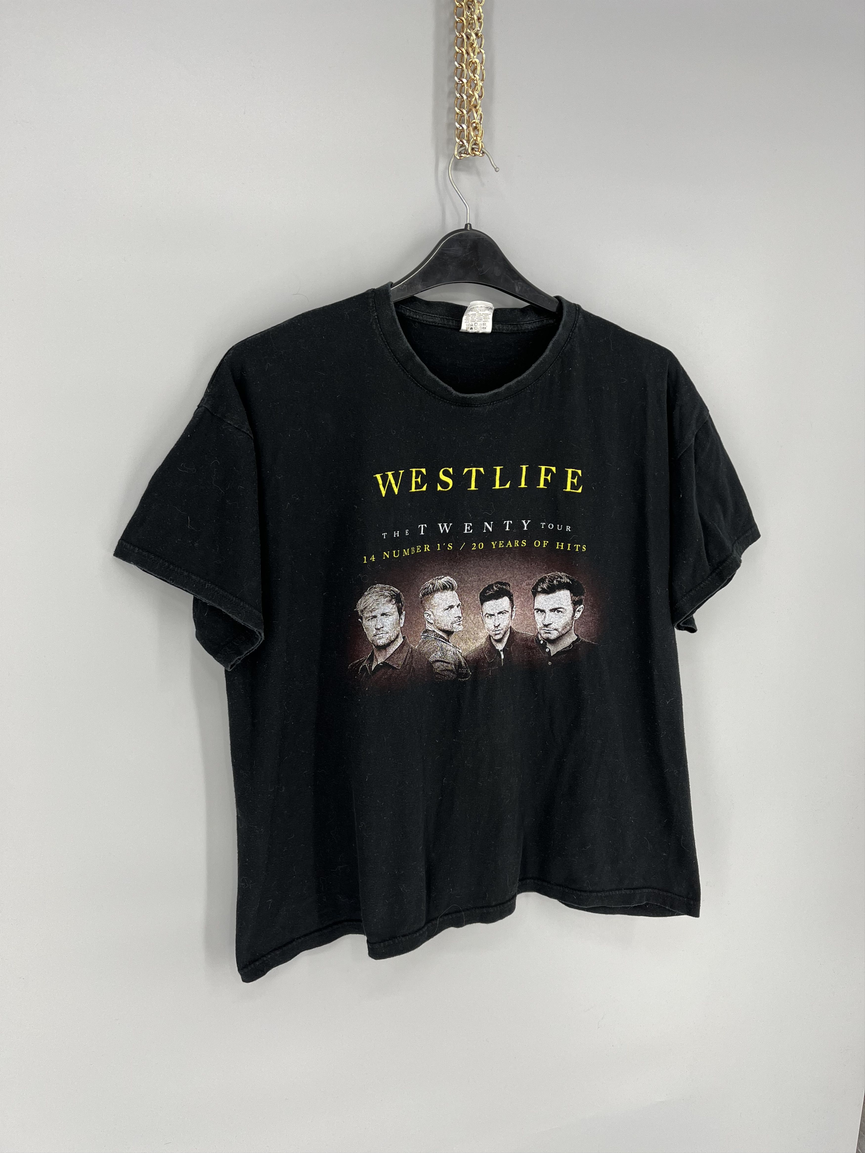 Band Tees Vintage Rare WESTLIFE Band Rock Tour Promo T-shirt Y2K Style Size US XL / EU 56 / 4 - 2 Thumbnail