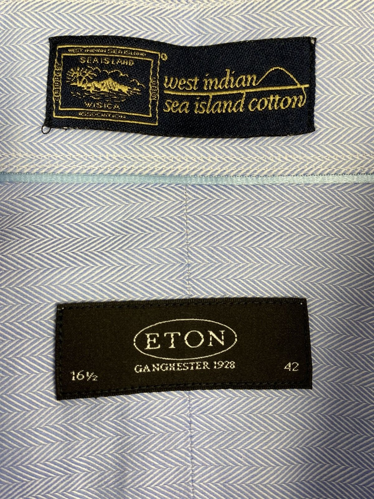 Eton Eton Blue Shirt Cufflinks Size US L / EU 52-54 / 3 - 4 Thumbnail