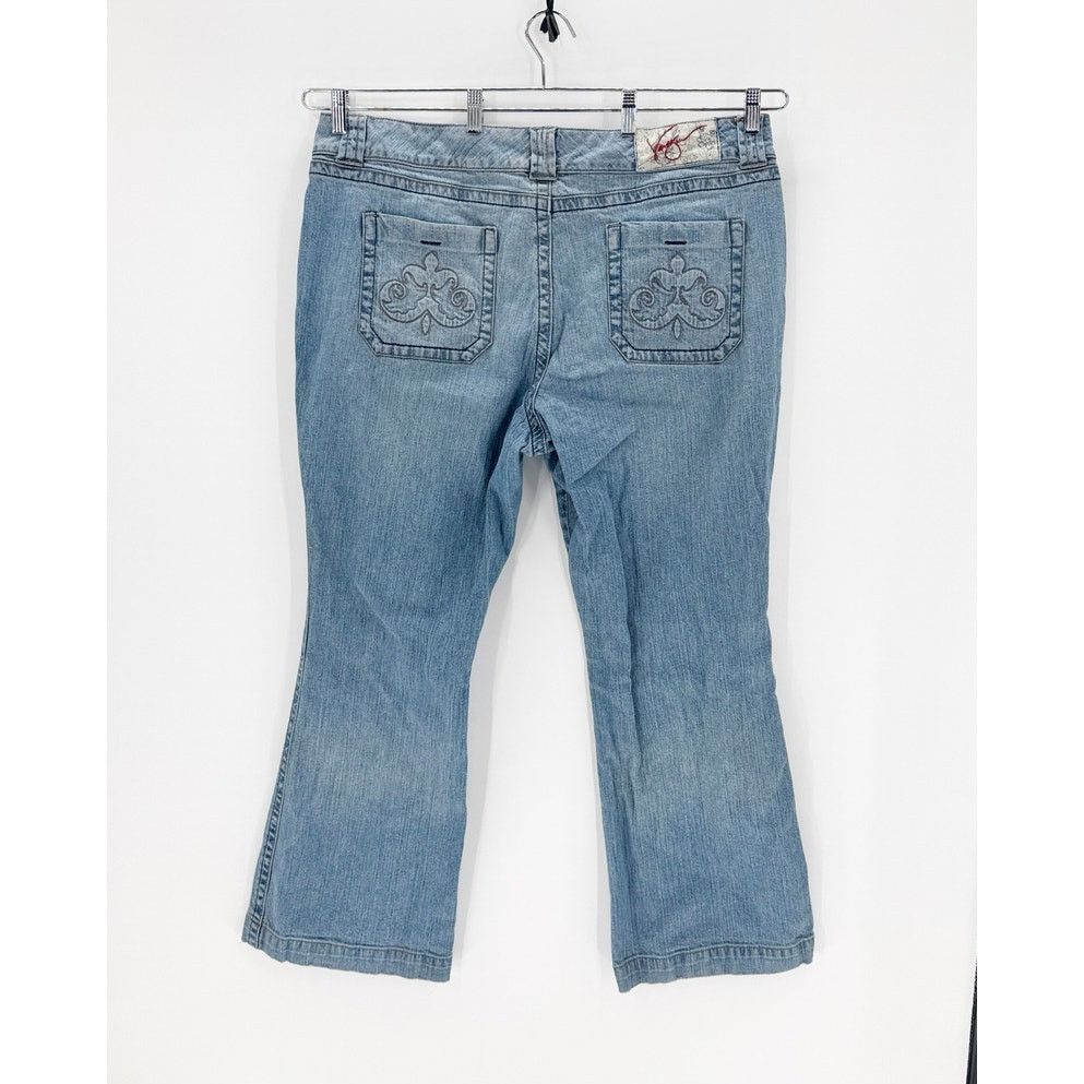 Other Vintage Venizia True 90s Y2K flared light wash jeans size 22 Size 38" / US 16 / IT 52 - 2 Thumbnail