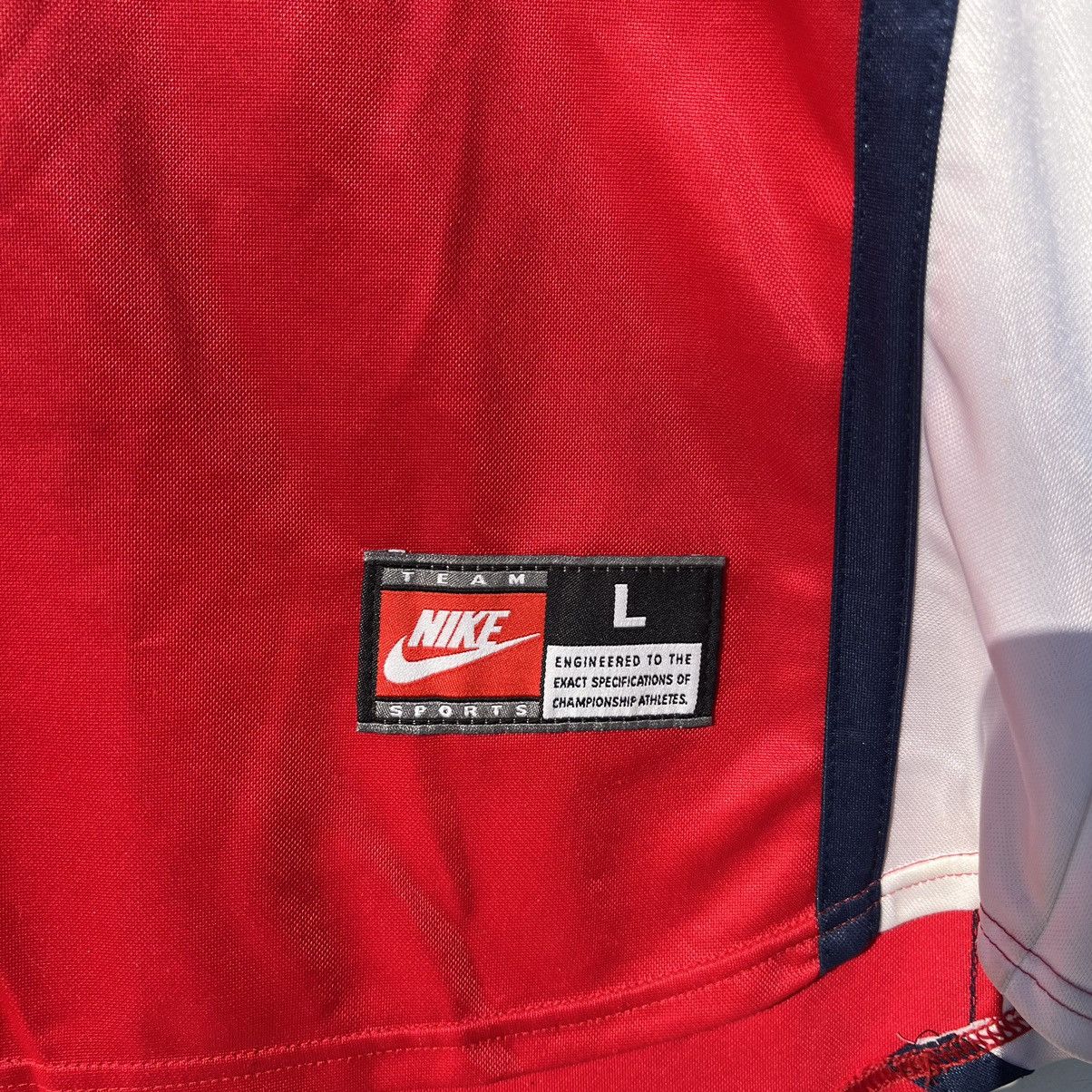Nike FC Arsenal jersey 1998/1999 Nike JVC Vieira #4 Size US L / EU 52-54 / 3 - 6 Thumbnail