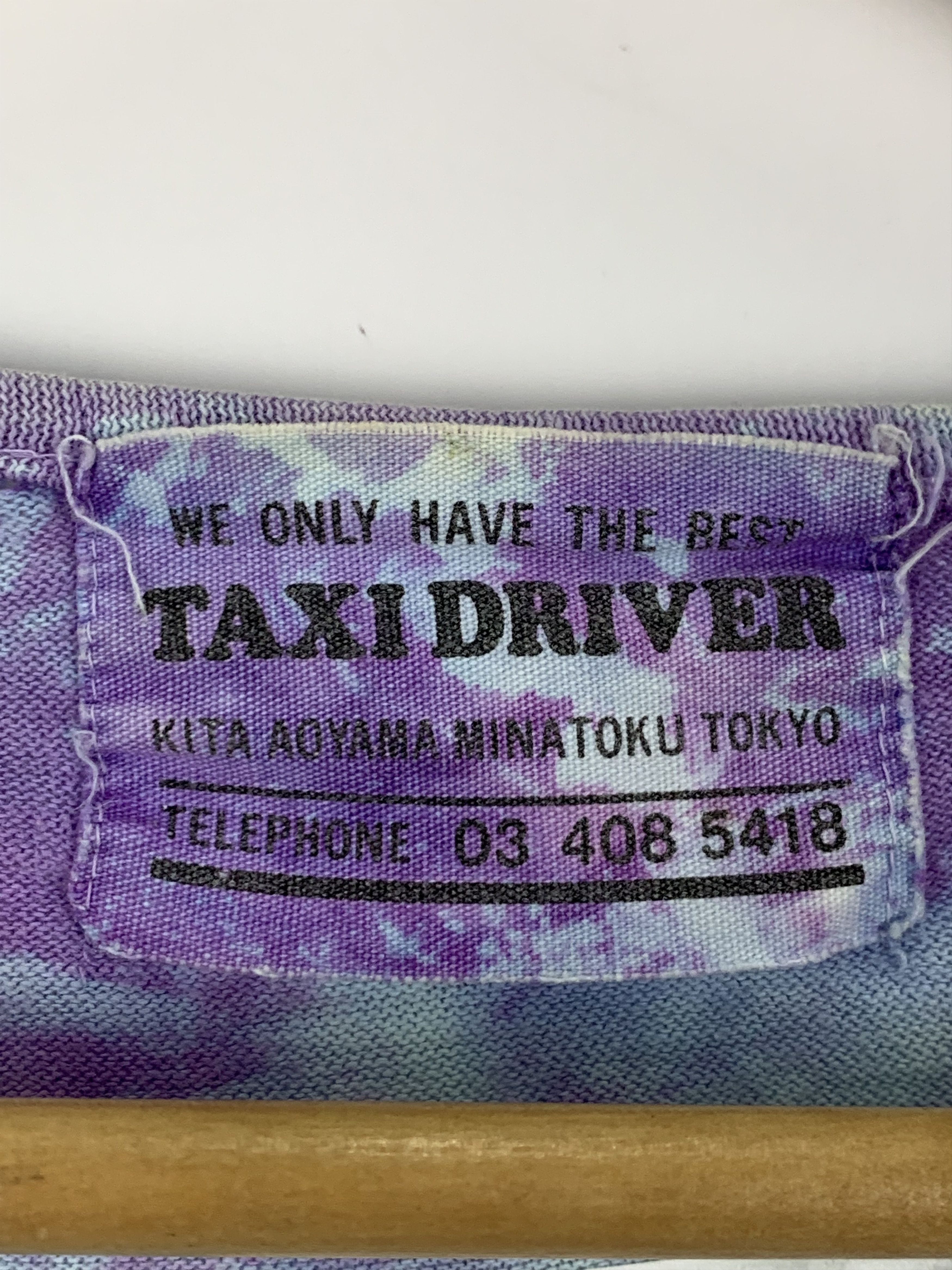 Vintage Vintage Taxi Driver Tie Dye T Shirt TA0037 Size US L / EU 52-54 / 3 - 5 Thumbnail
