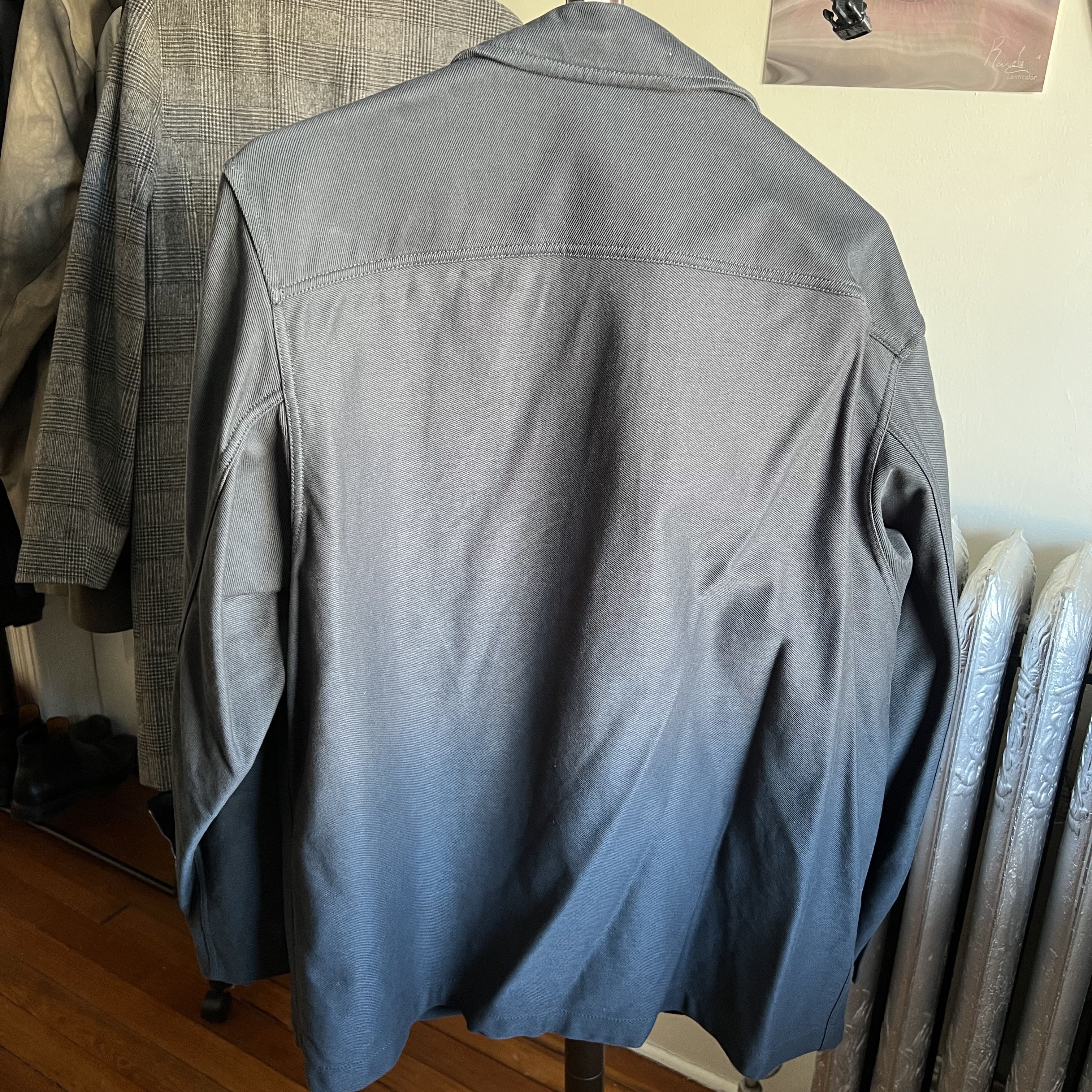Christophe Lemaire × Lemaire × Uniqlo Uniqlo U SS21 Jersey Shirt Jacket / Navy / Medium Size US M / EU 48-50 / 2 - 6 Thumbnail