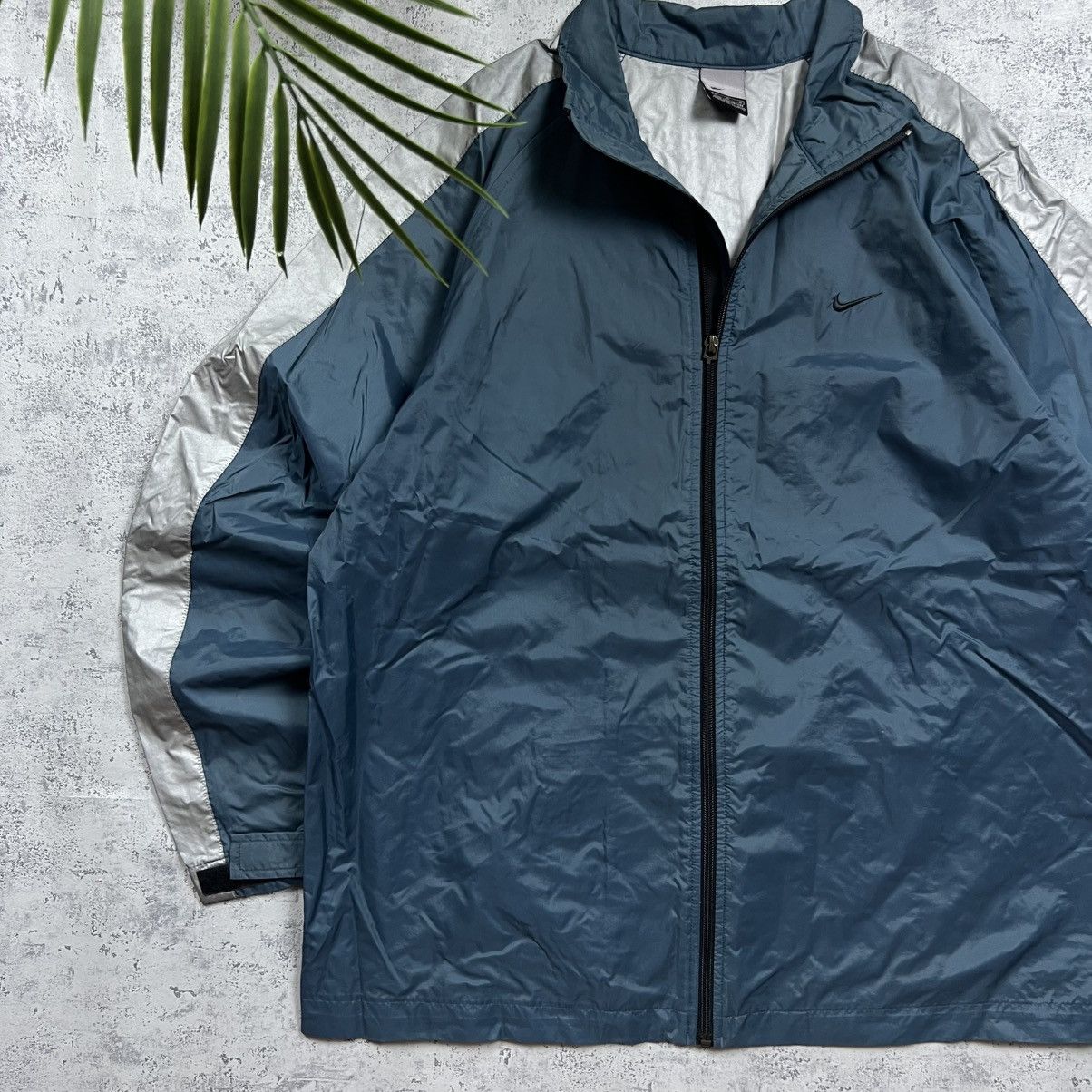 Nike 90s NIKE SWOOSH VINTAGE OVERSIZED WINDBREAKER RETRO JACKET Size US M / EU 48-50 / 2 - 3 Thumbnail