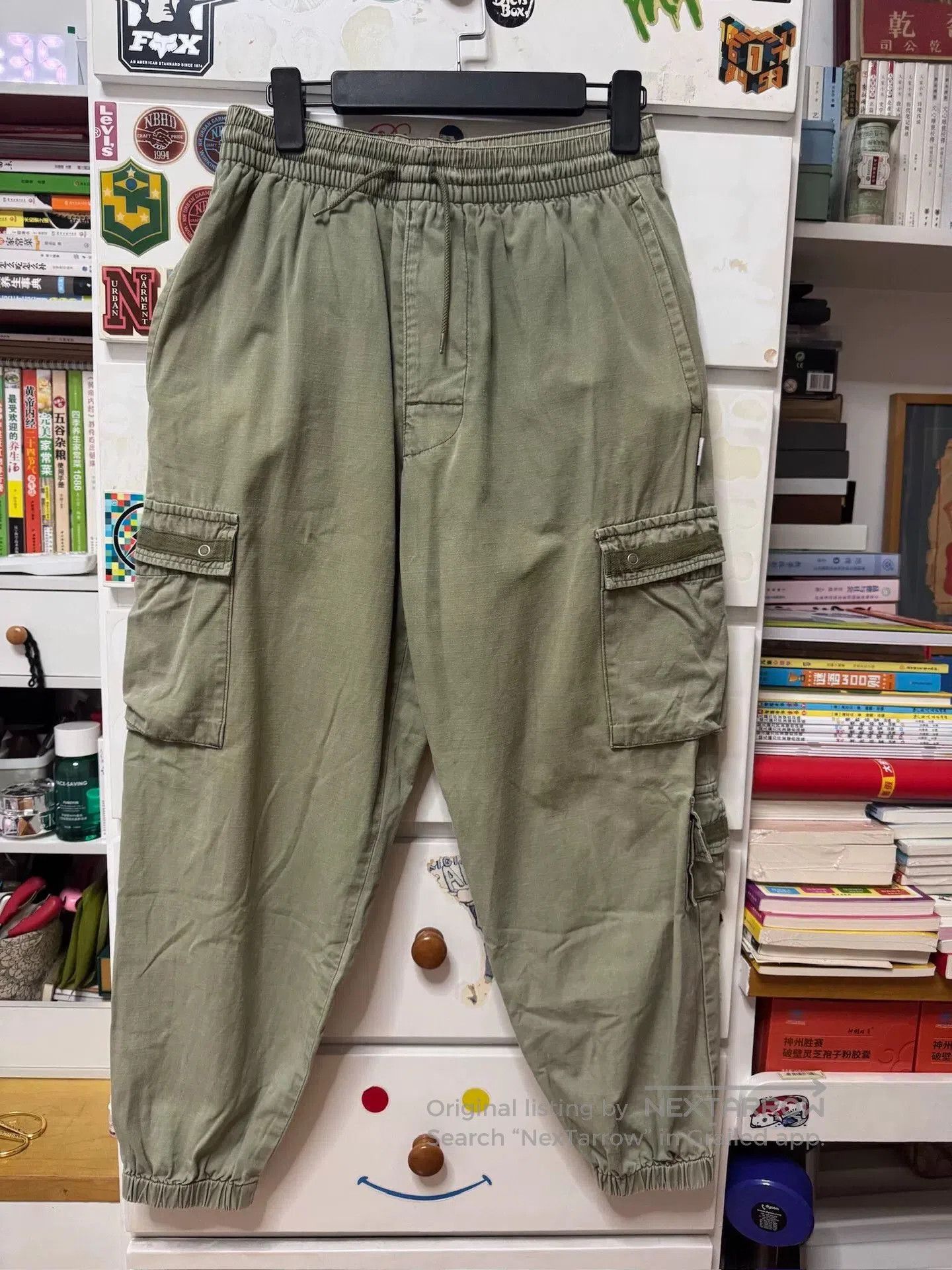Wtaps wtaps 18aw smock cargo pants in green. Size US 34 / EU 50 - 1 Thumbnail