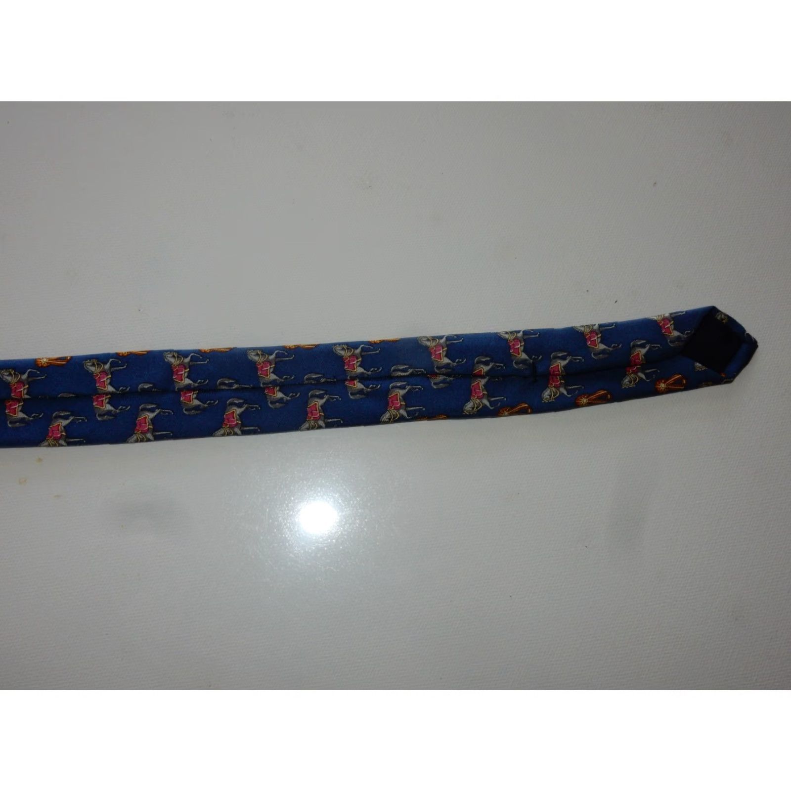 Brooks Brothers Vintage Brooks Brothers Men's Silk Tie 3.75" Width 59.5" Length Blue Business Formal Size ONE SIZE - 3 Thumbnail