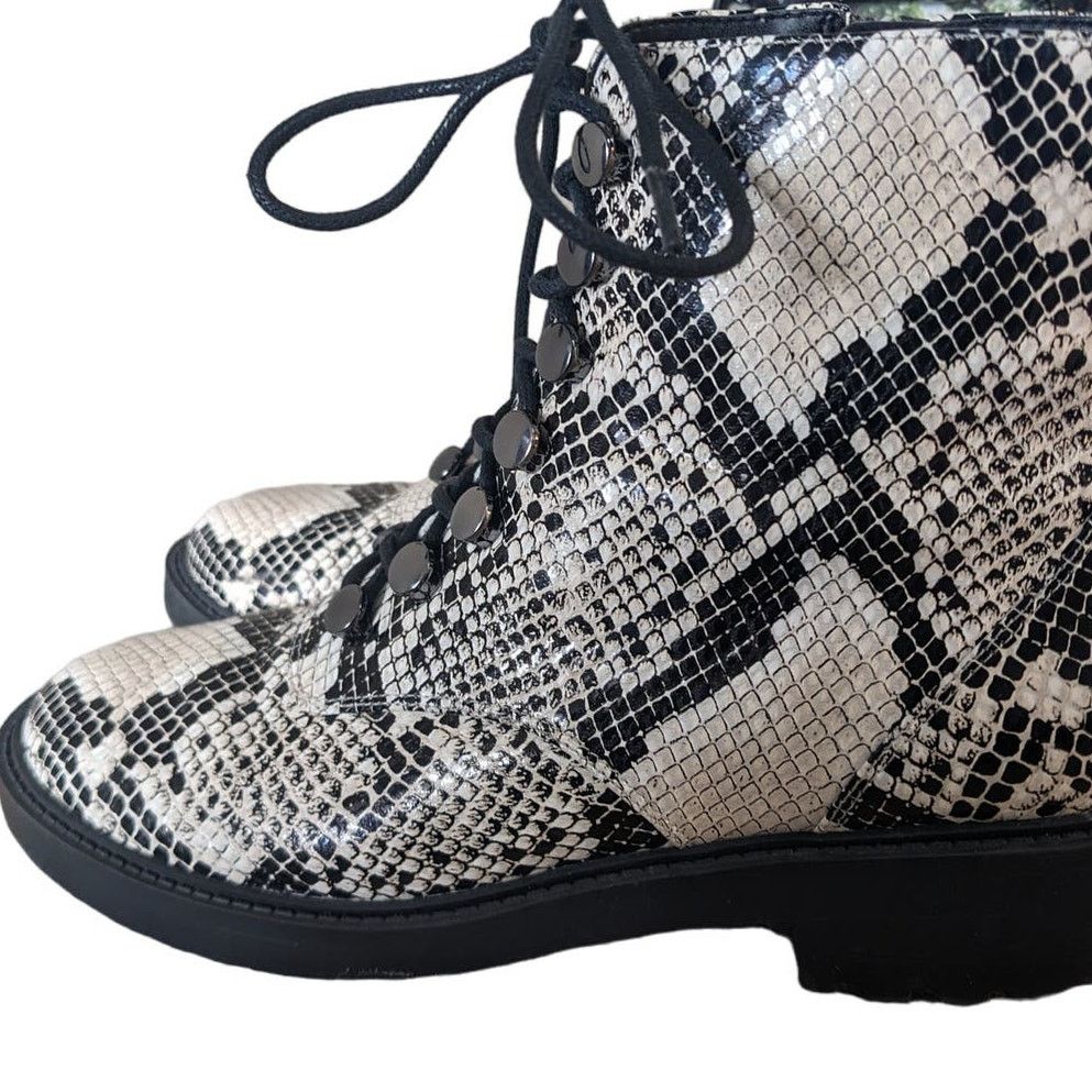 Other Linia Paolo Trinity Combat Lace-up Boot in Snake Size 8 Size US 8 / IT 38 - 5 Thumbnail