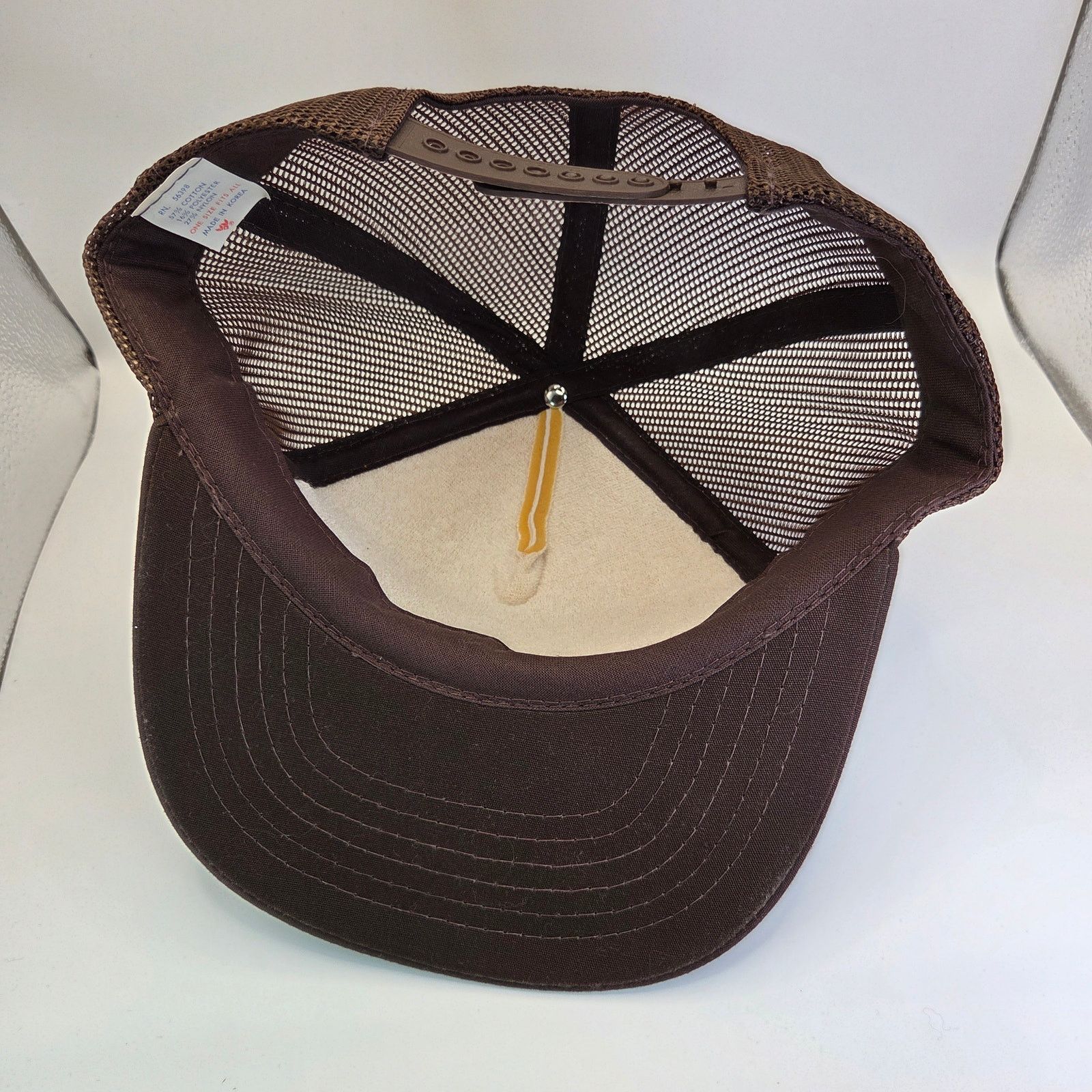 Vintage vintage 1986 lindsay bros co trucker hat Korea made Size ONE SIZE - 7 Thumbnail