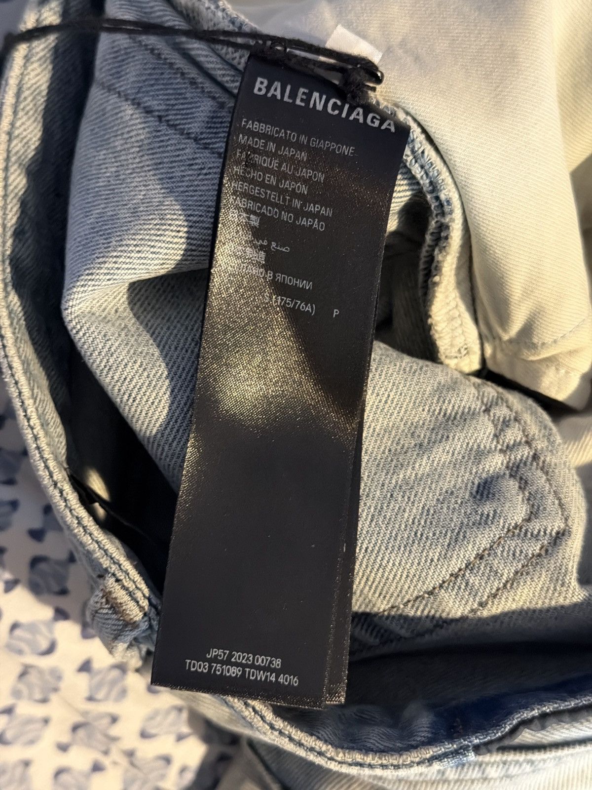 Balenciaga Balenciaga bootcut dirty blue denim jeans small Size US 30 / EU 46 - 5 Thumbnail