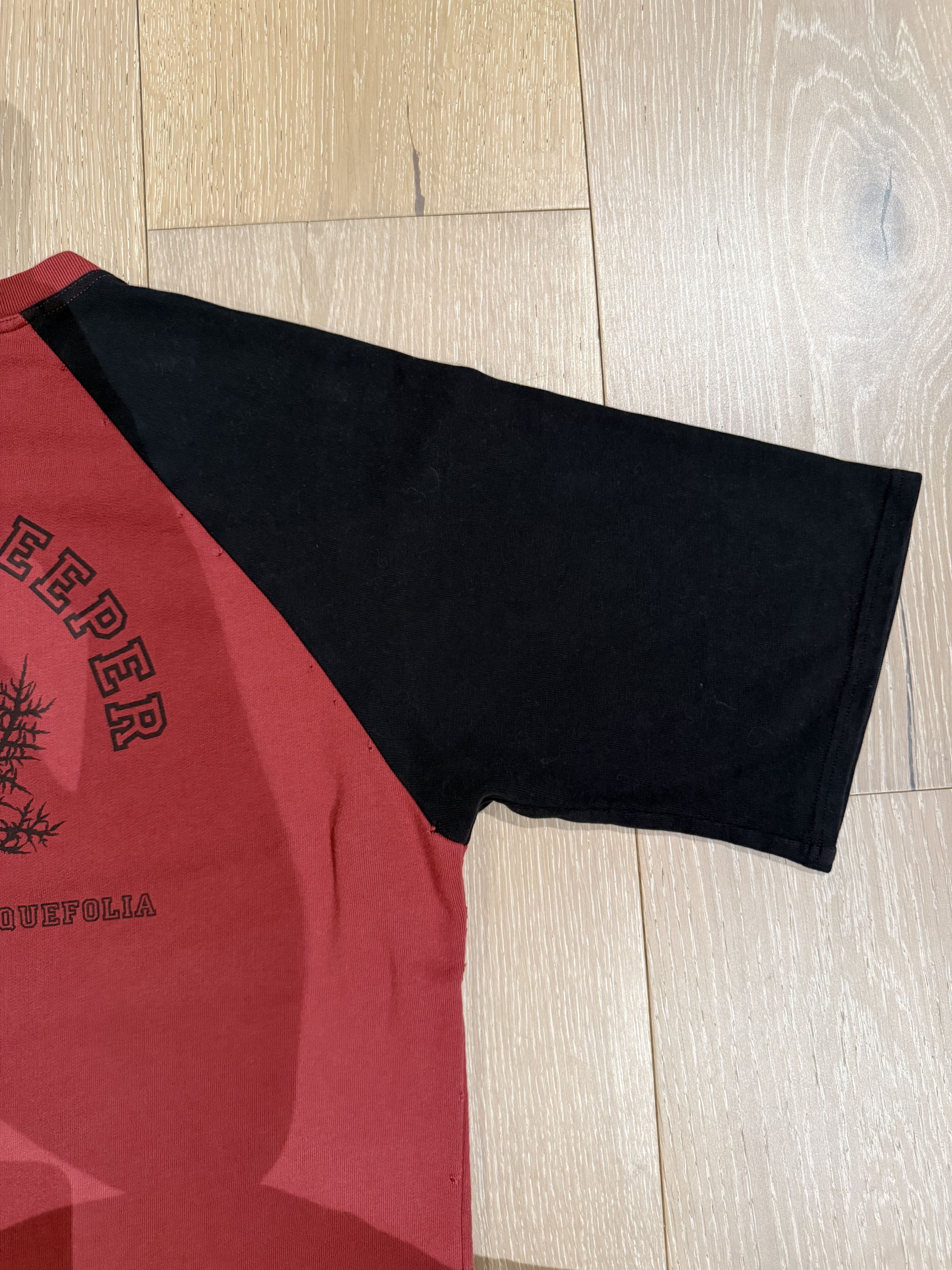 Raf Simons 💚 Raf Simons Redux Virginia Creeper Red/Black Tee Size US L / EU 52-54 / 3 - 10 Thumbnail