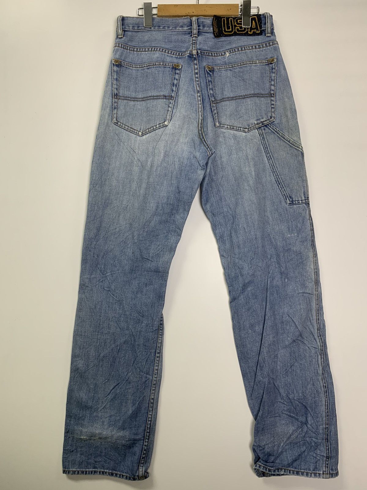 Vintage Vintage Polo RL distress jeans Size US 31 - 8 Thumbnail