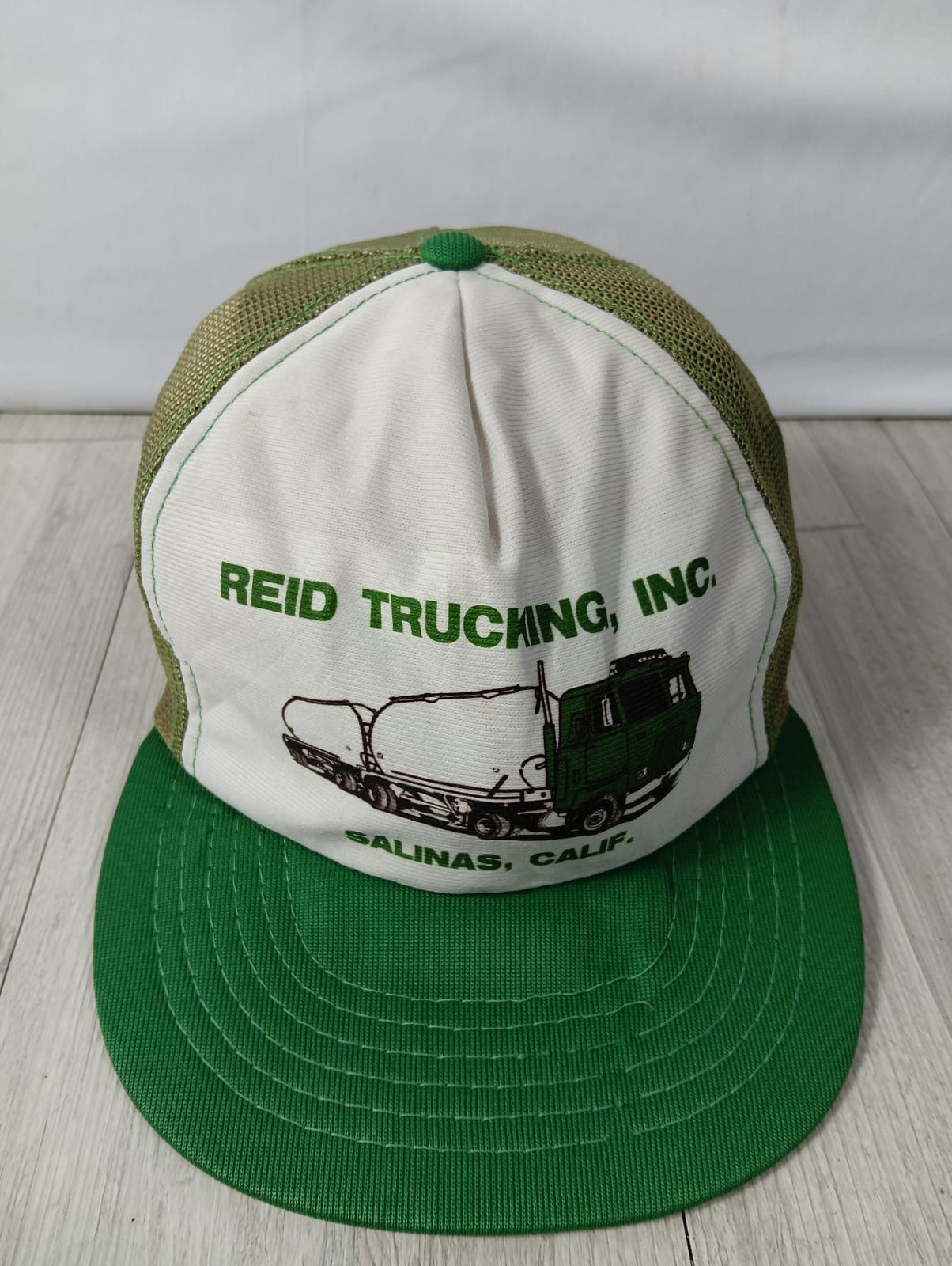 Vintage Vintage trucker cap distressed free size Size 38 - 2 Thumbnail
