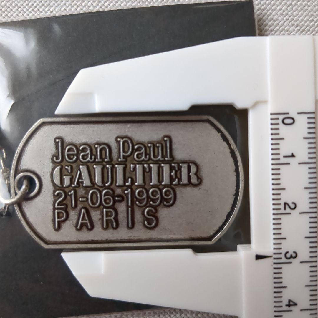 Jean Paul Gaultier 1999 Logo Dog Tag Necklace Size ONE SIZE - 3 Thumbnail