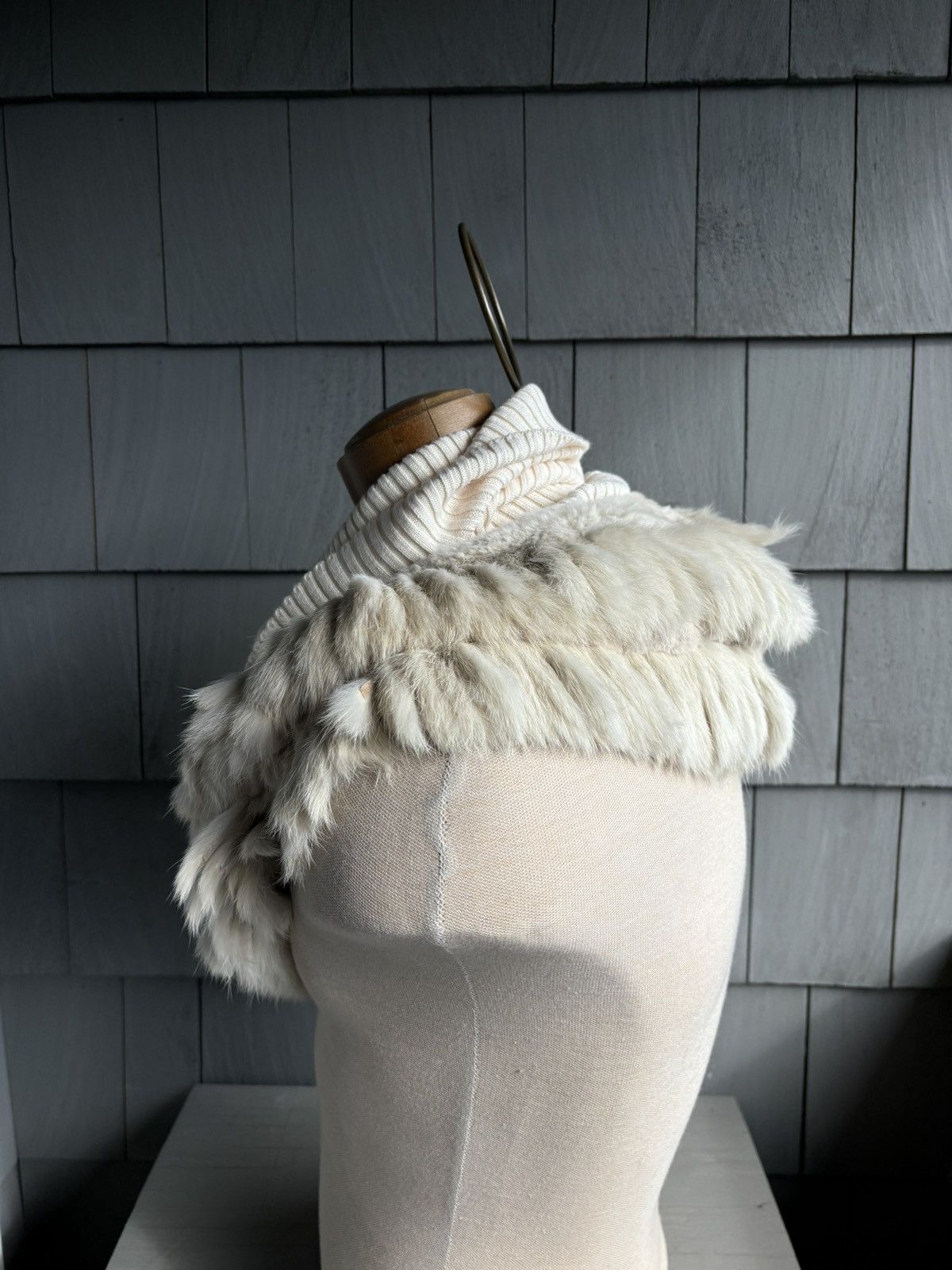 Vintage Vintage Fur Scarf Fox Fur Muff Collar Turtleneck Hat Cravat Size ONE SIZE - 11 Thumbnail