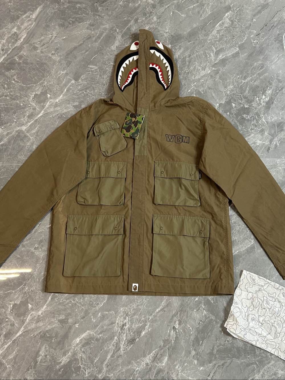Bape A Bathing Ape Shark Multi-Pocket Jacket Size M Size US M / EU 48-50 / 2 - 1 Thumbnail