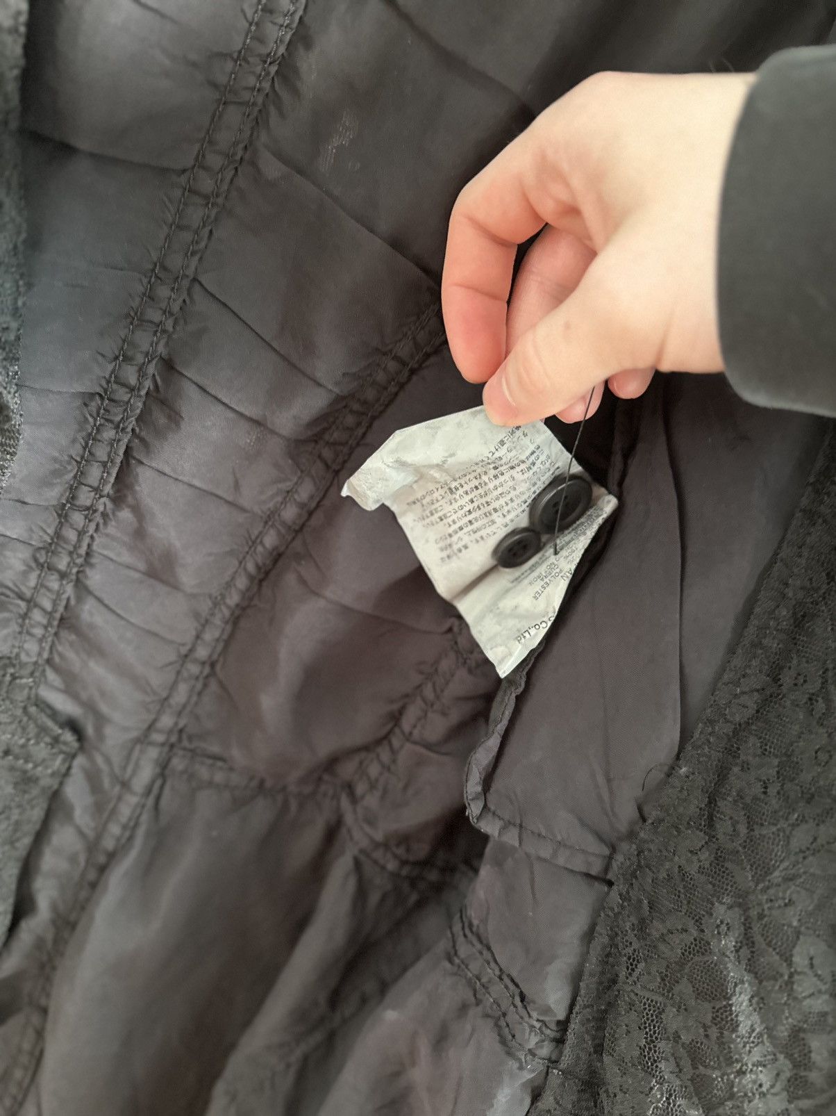 Comme des Garcons Black CDG black tail jacket Size 48R - 5 Thumbnail