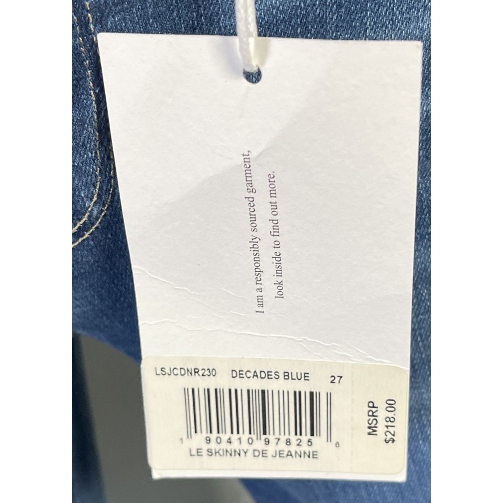 Frame Frame Denim Le Skinny De Jeanne Ankle MidRise Decades Jeans Size 27" / US 4 / IT 40 - 3 Thumbnail