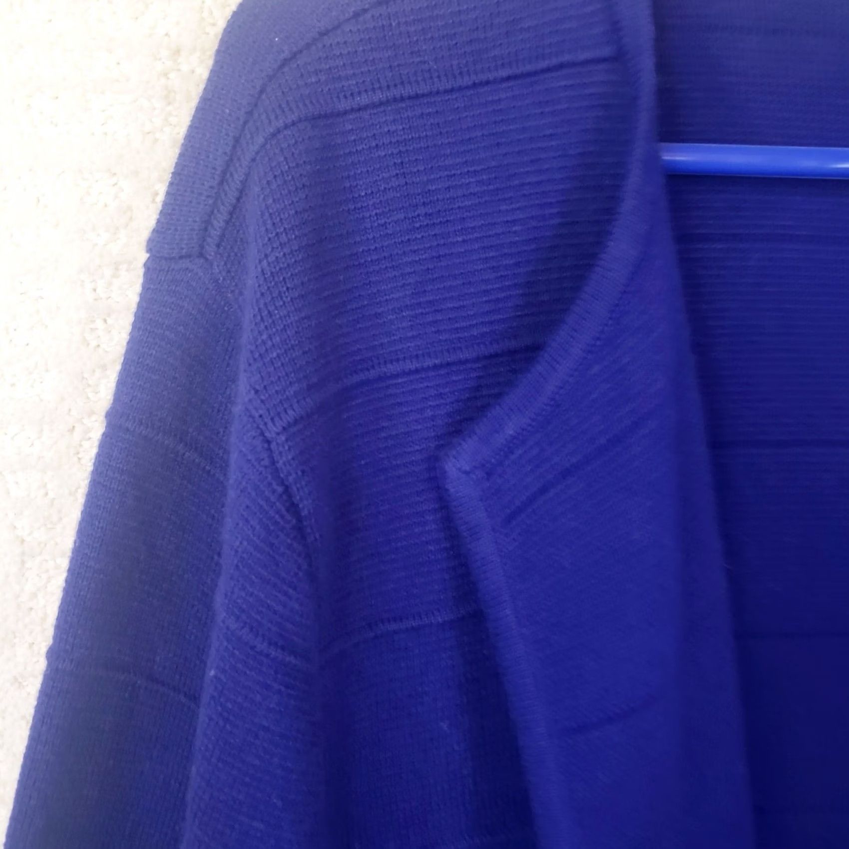 Talbots Talbots Sweater Womens XL Blue Women Pima Cotton Cardigan Size Light Open Front Size XL / US 12-14 / IT 48-50 - 5 Thumbnail
