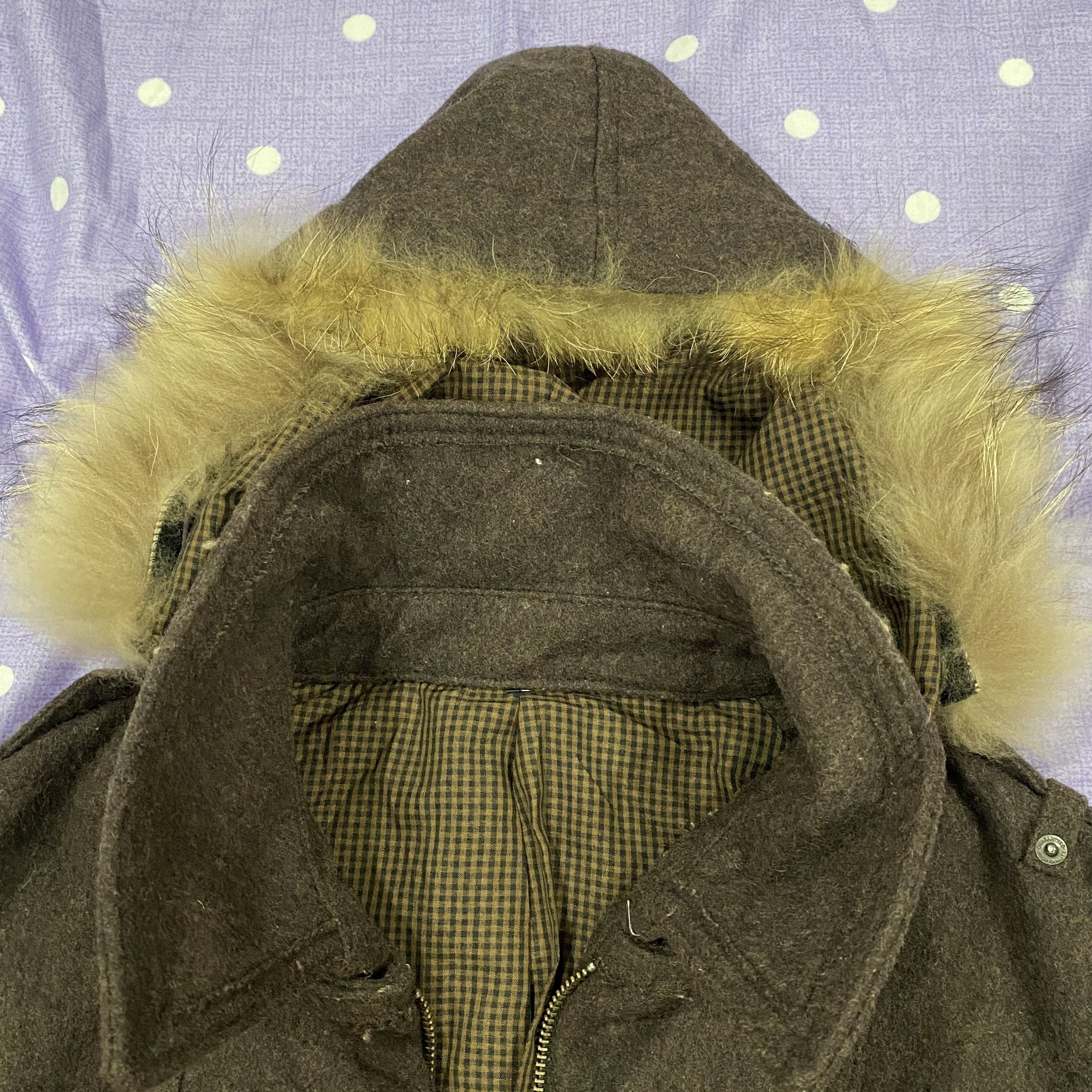 PPFM PPFM Wool Fur Jacket - Fit Size M Size US M / EU 48-50 / 2 - 8 Thumbnail