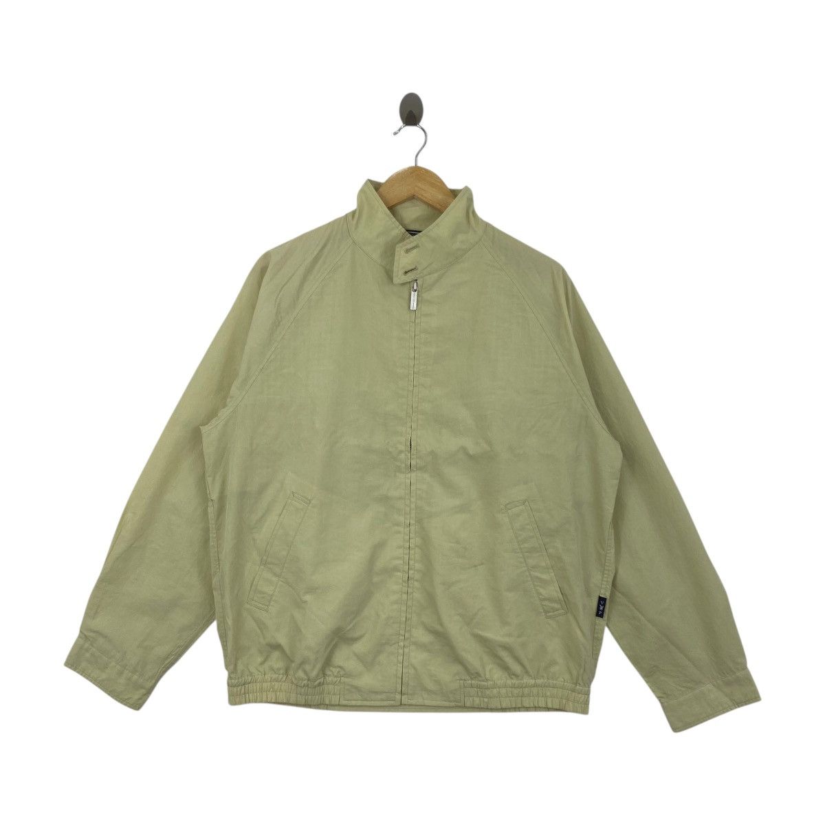 Playboy VIP PLAYBOY Collection Plain Beige Bomber Jacket Size US L / EU 52-54 / 3 - 1 Thumbnail