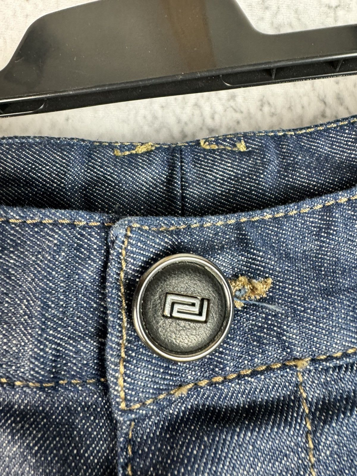 Versace Gianni Versace Vintage Denim Blue Pants Size US 35 - 5 Thumbnail