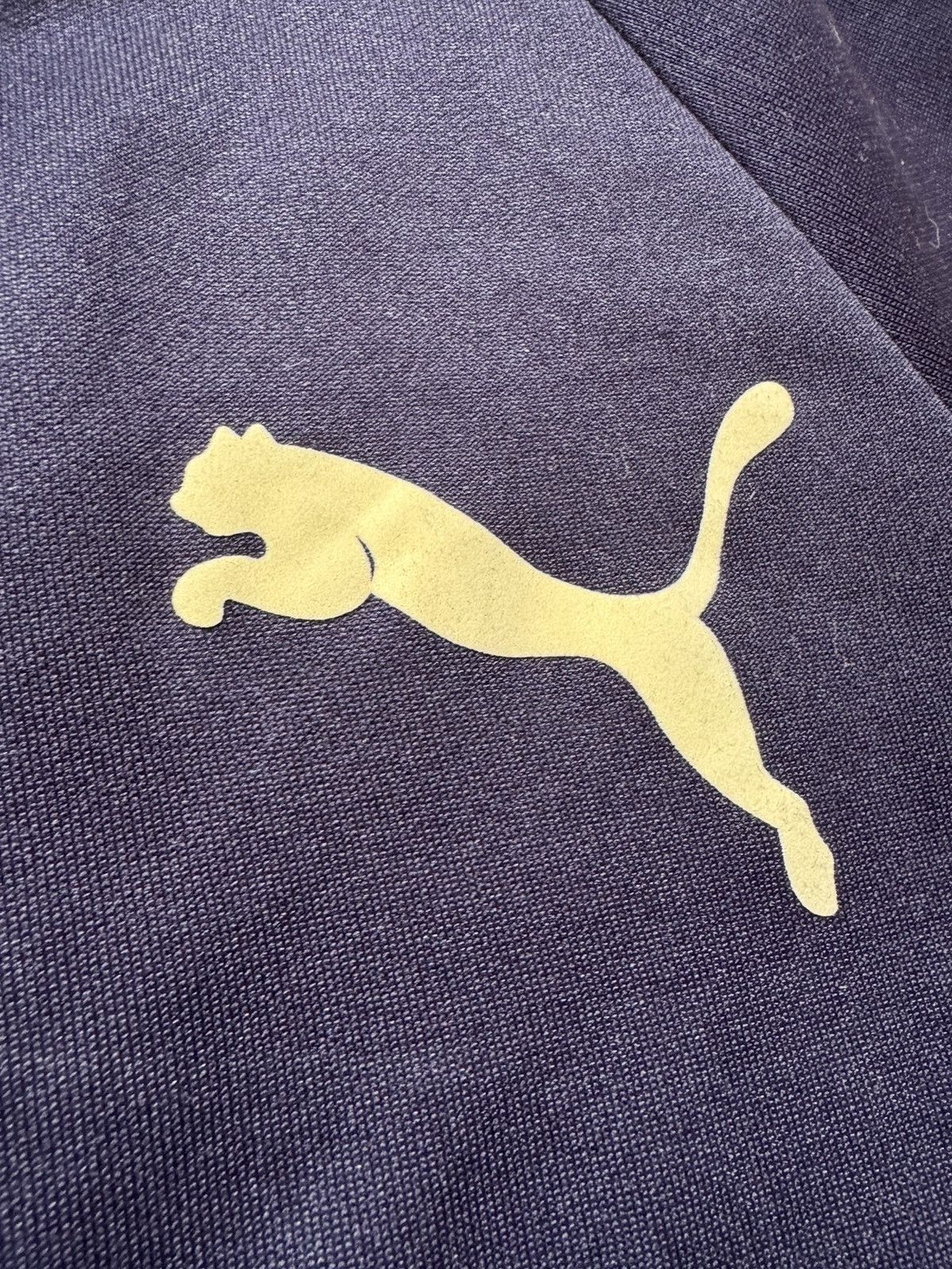 Puma Vintage Puma Tracksuit Jacket - Dark Blue Yellow Size US L / EU 52-54 / 3 - 4 Thumbnail