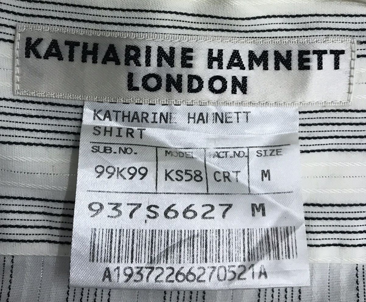 Japanese Brand × Katharine Hamnett London × Vintage Vintage Katharine Hamnett London MadeInJapan Shirt Button Up Size US M / EU 48-50 / 2 - 8 Thumbnail