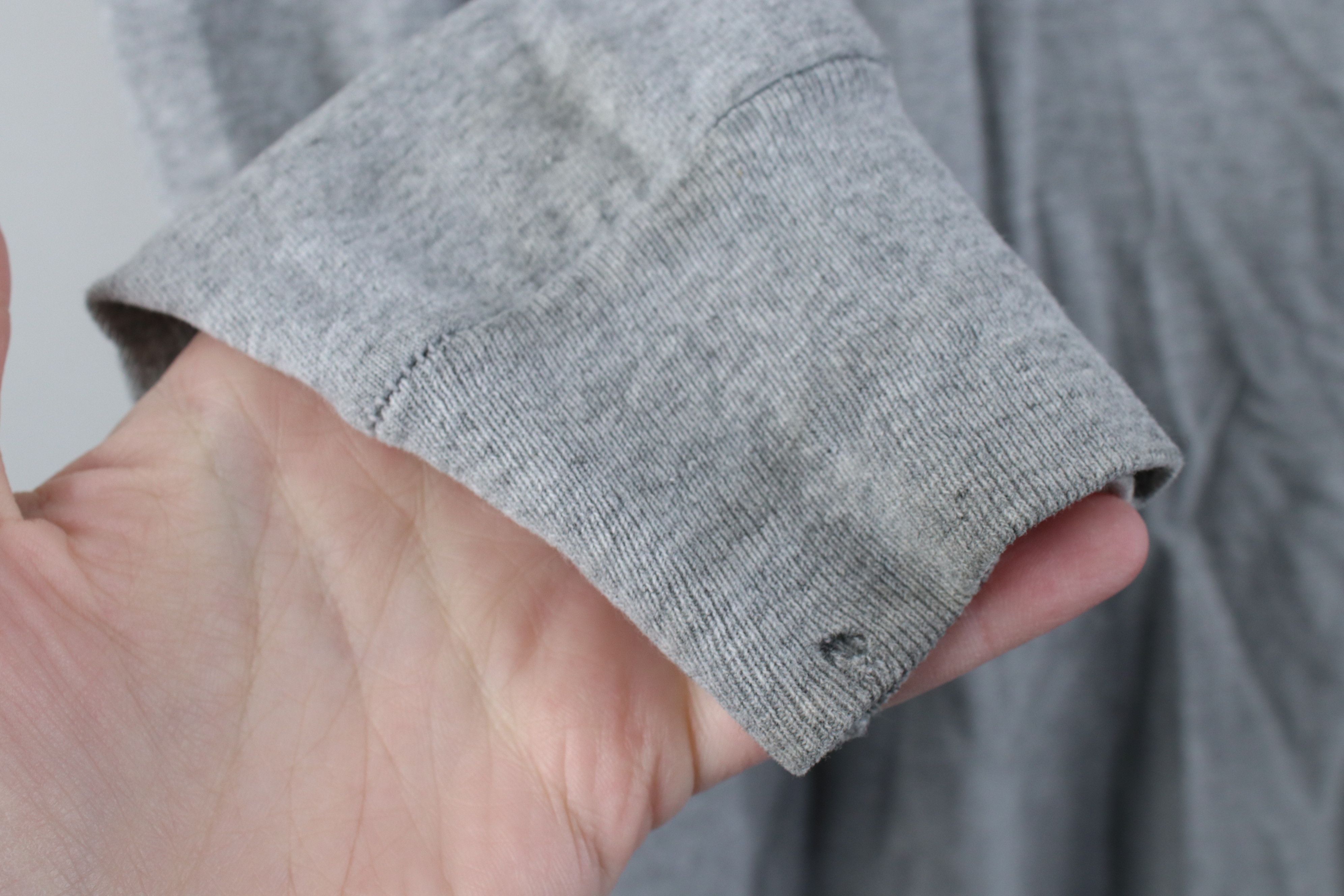 Vintage Vintage 90s CCM Hockey Long Sleeve T-Shirt Heather Gray Size US XL / EU 56 / 4 - 8 Thumbnail