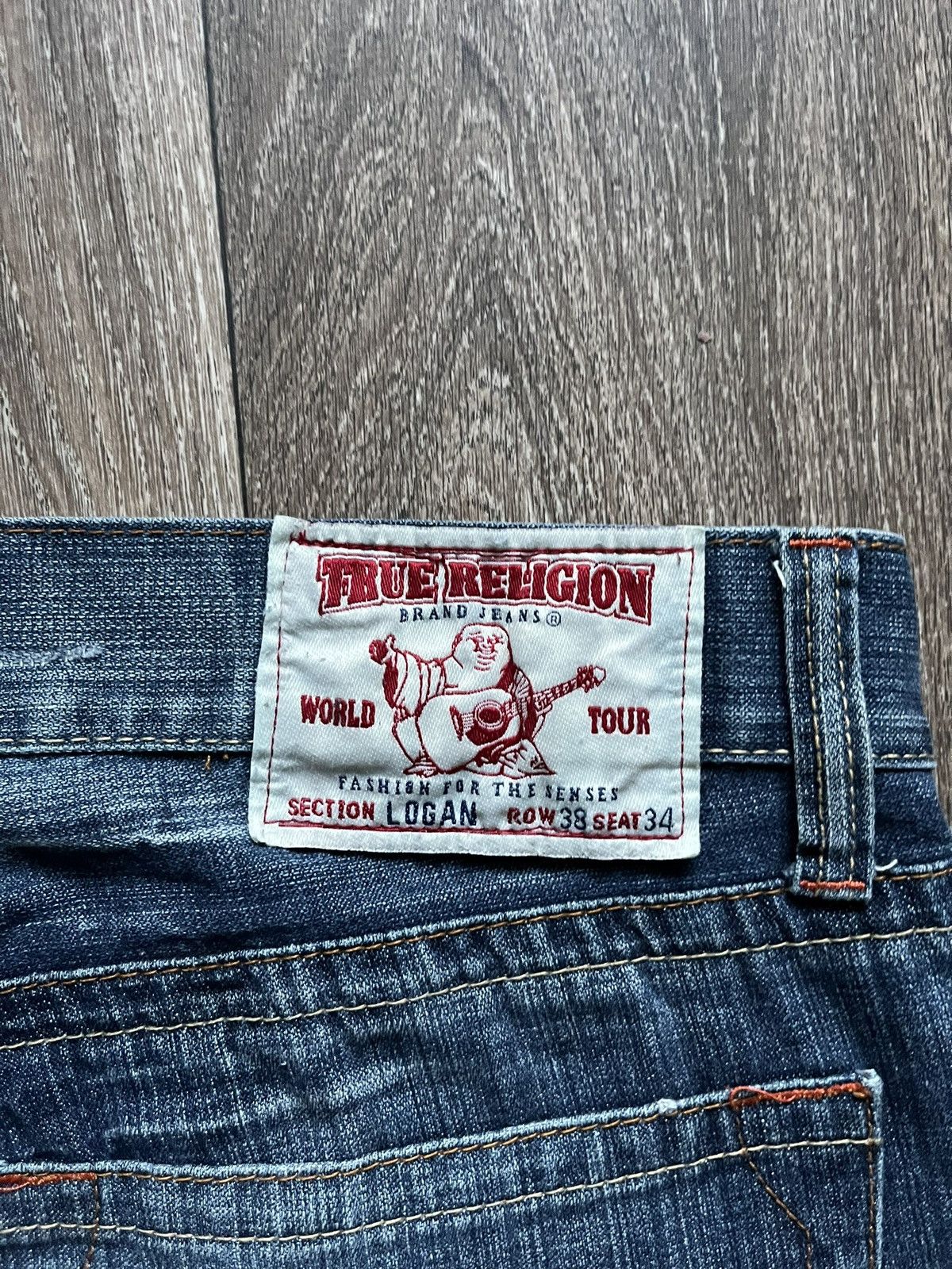 True Religion Vintage True Religion Logan Jeans Size US 38 / EU 54 - 6 Thumbnail