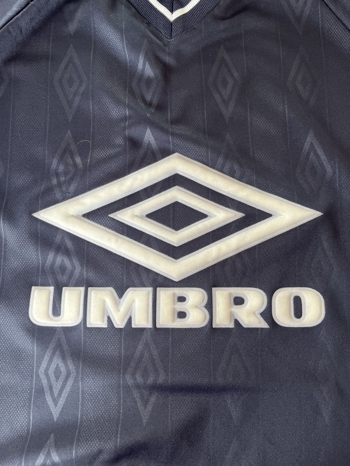 Umbro Vintage Umbro Jersey Style Monogram Big Logo T-Shirt Size XL Size US XL / EU 56 / 4 - 3 Thumbnail