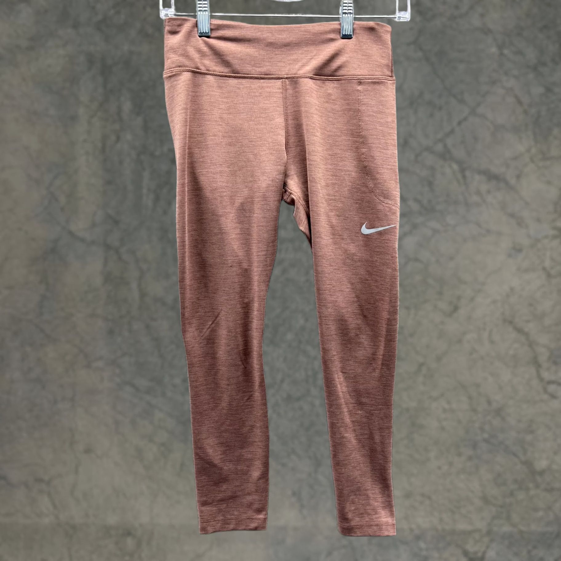 Nike Nike Leggings Women Small Pants Drawstring Orange Yoga Outdoors Athletic Soft Size 28" / US 6 / IT 42 - 1 Thumbnail