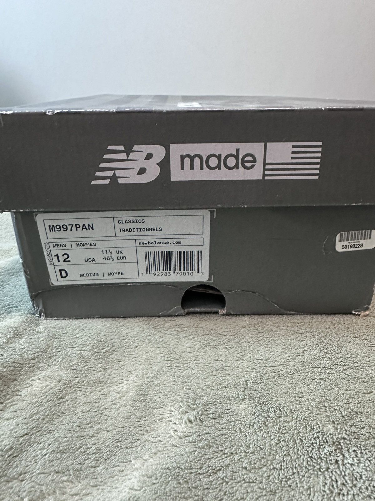 New Balance New Balance 997 Made in USA “Navy Mustard” Size US 12 / EU 45 - 12 Thumbnail